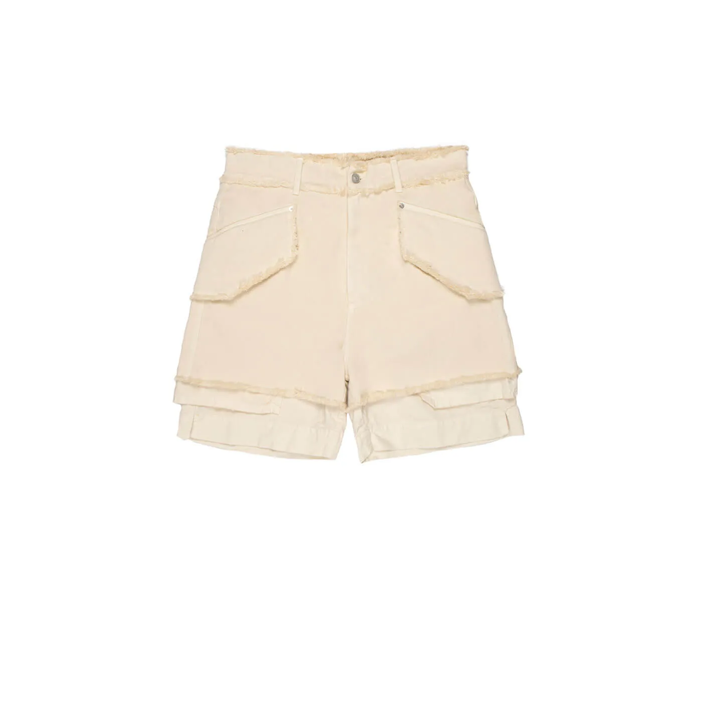 1017 ALYX 9SM Frayed-Hem Denim Shorts