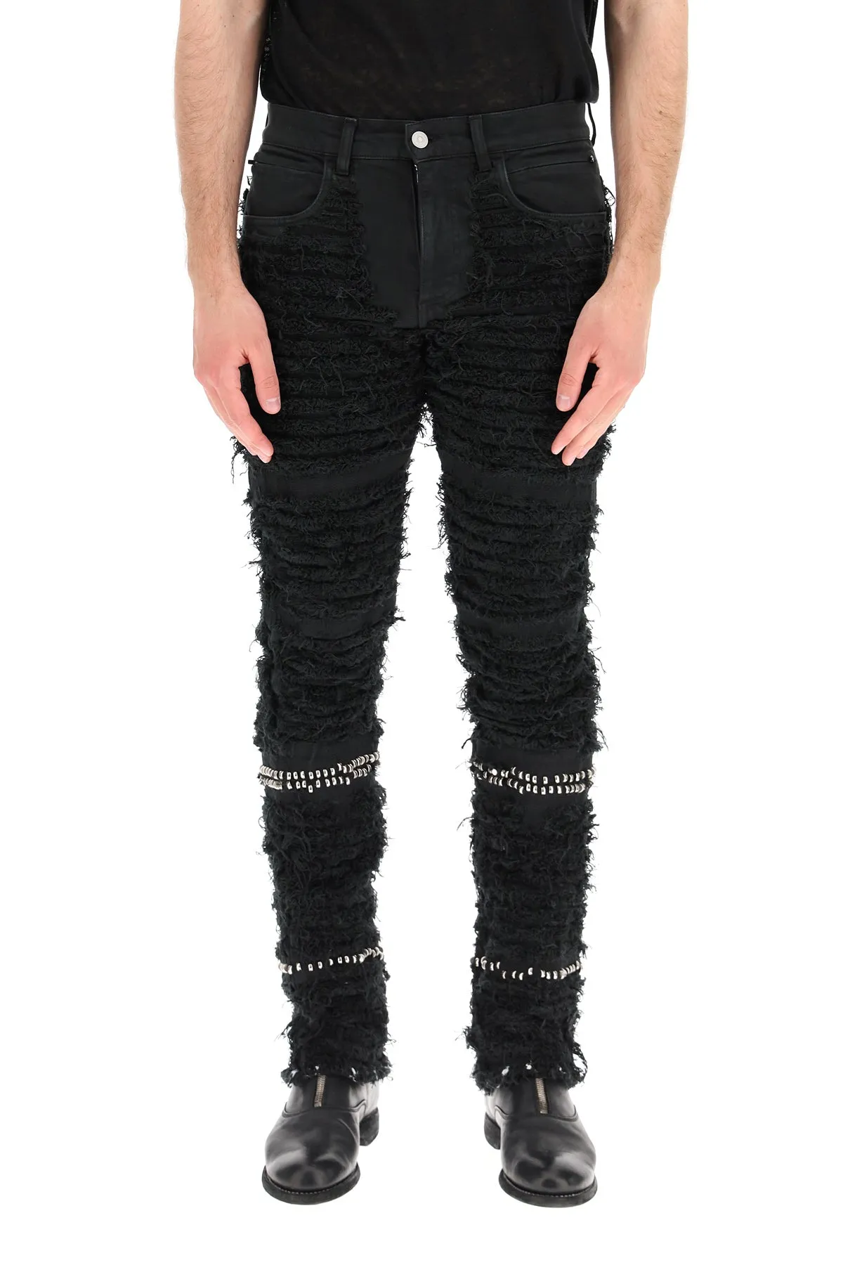 1017 ALYX 9SM X Blackmeans Studded Jeans