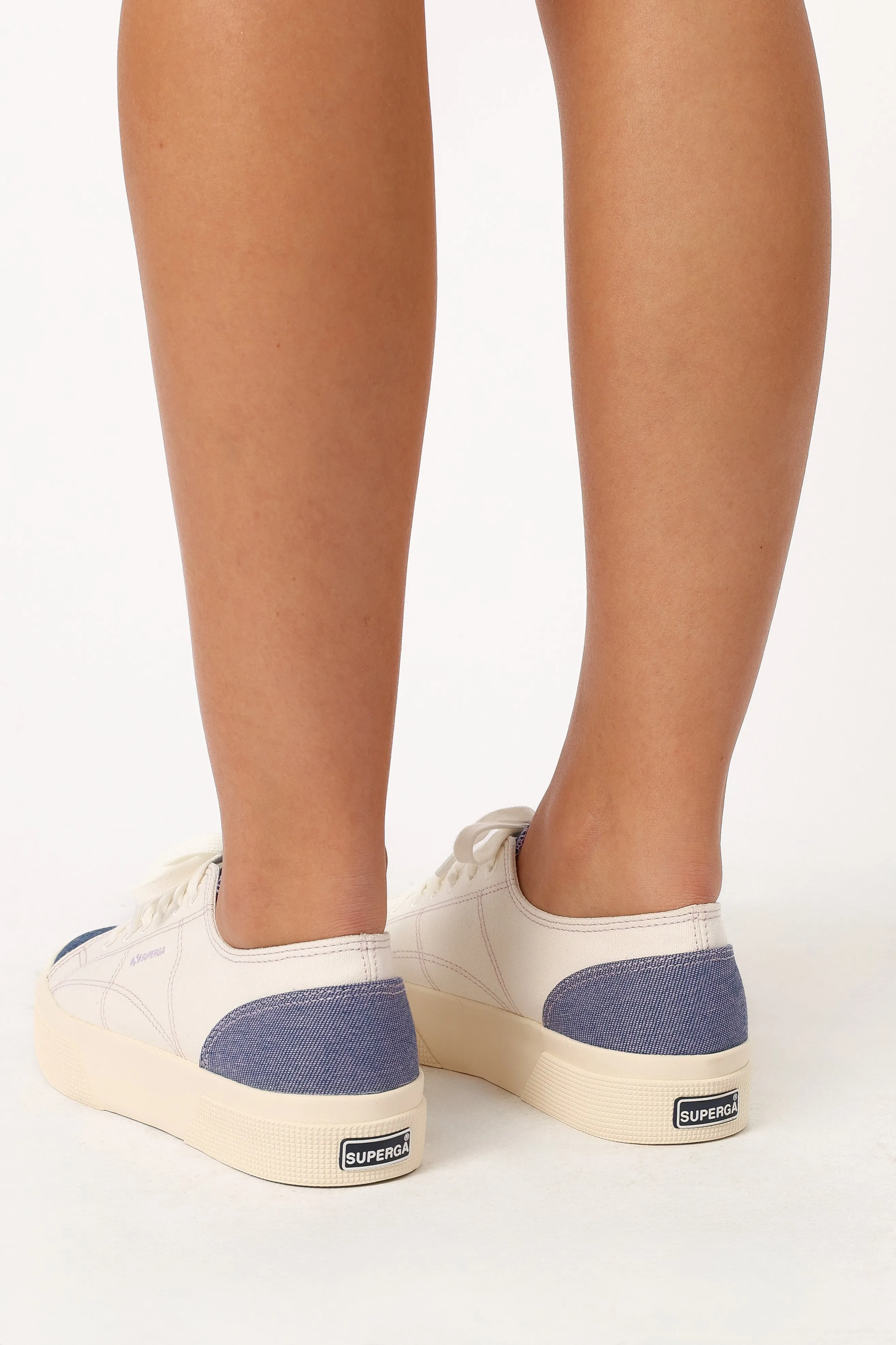 27410 Platform Reverse Denim
