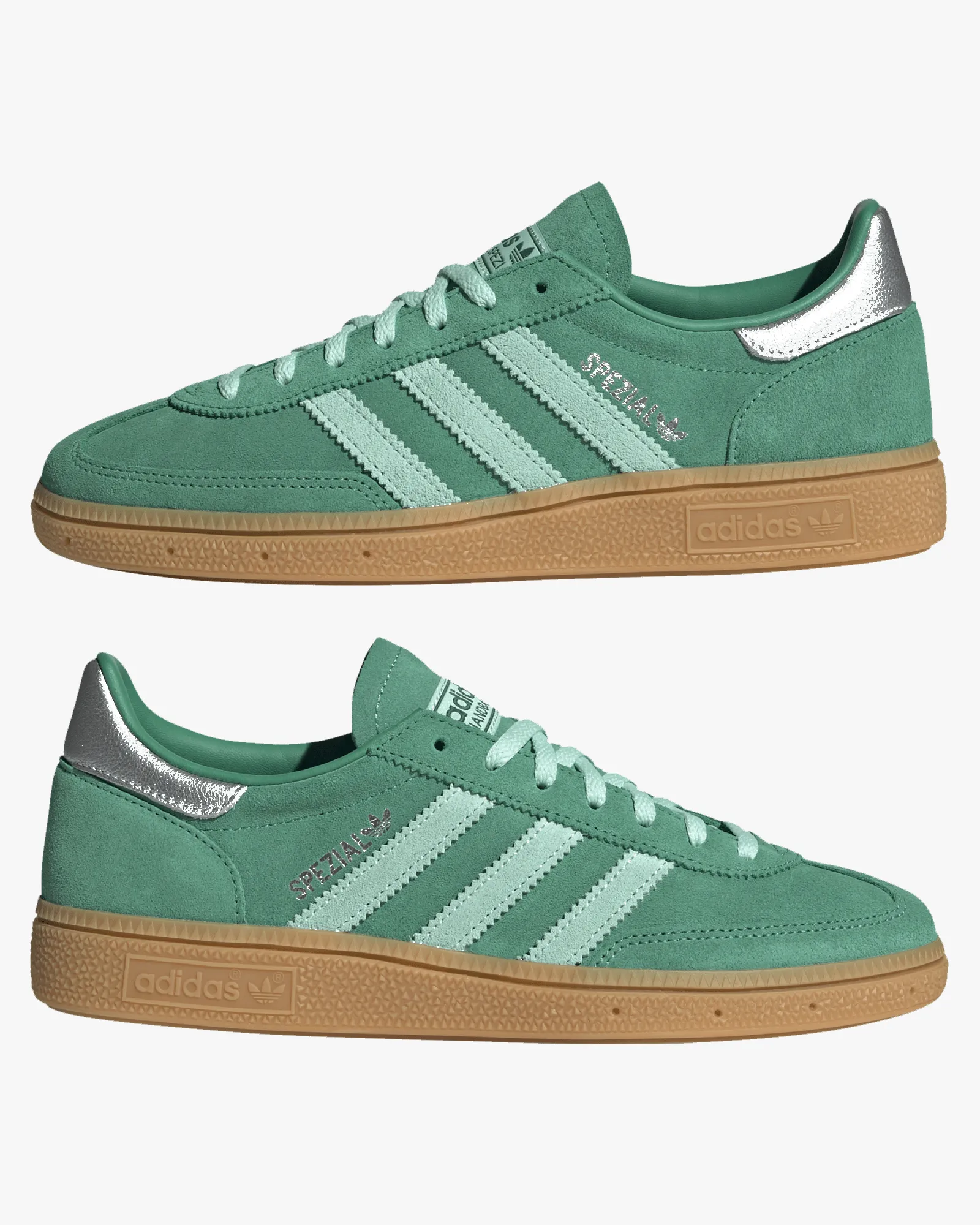 Adidas Womens Handball Spezial - Semi Court Green / Clear Mint / Gum