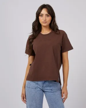 All About Eve AAE Washed Tee Brown