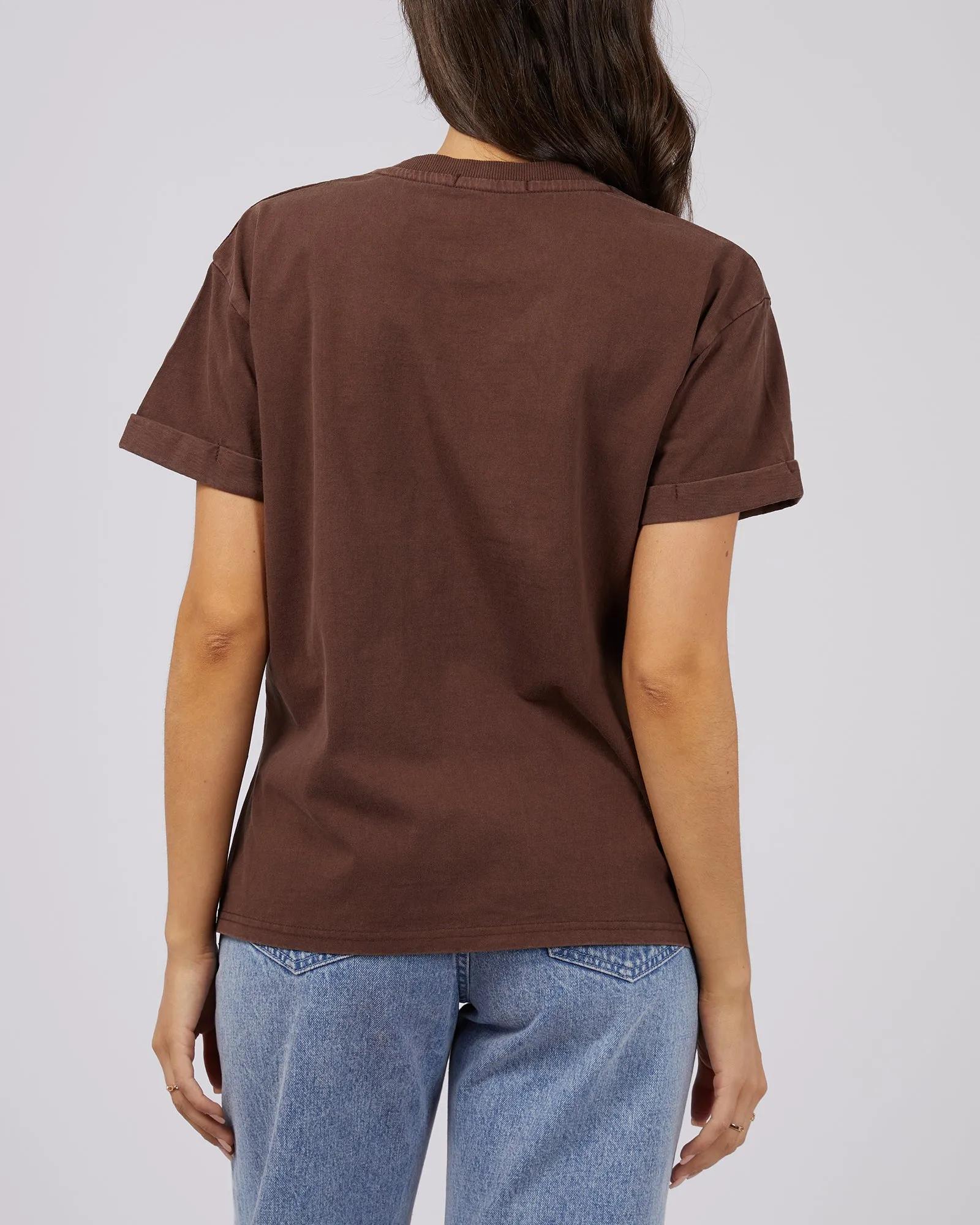 All About Eve AAE Washed Tee Brown