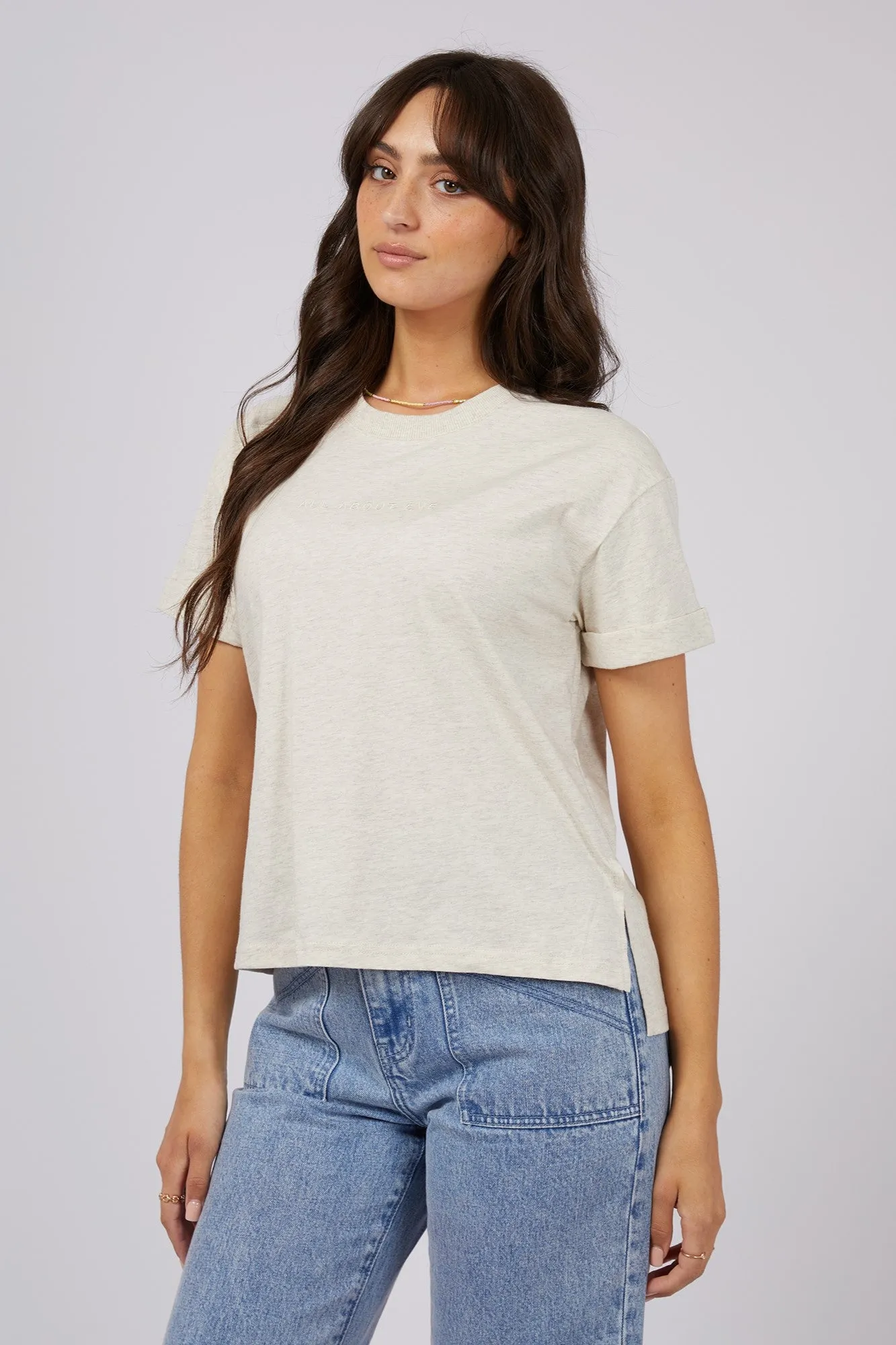 All About Eve AAE Washed Tee Oat