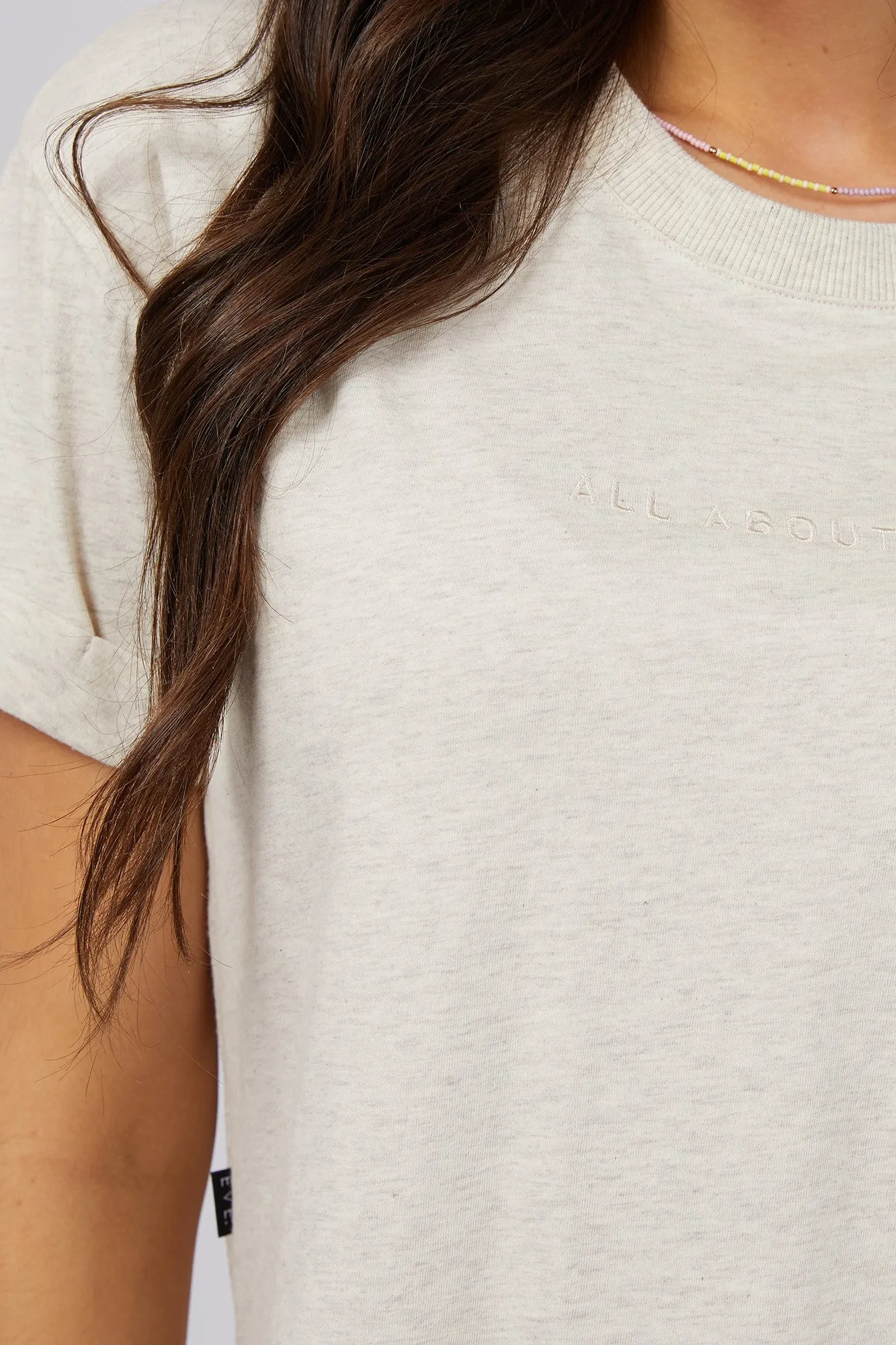 All About Eve AAE Washed Tee Oat