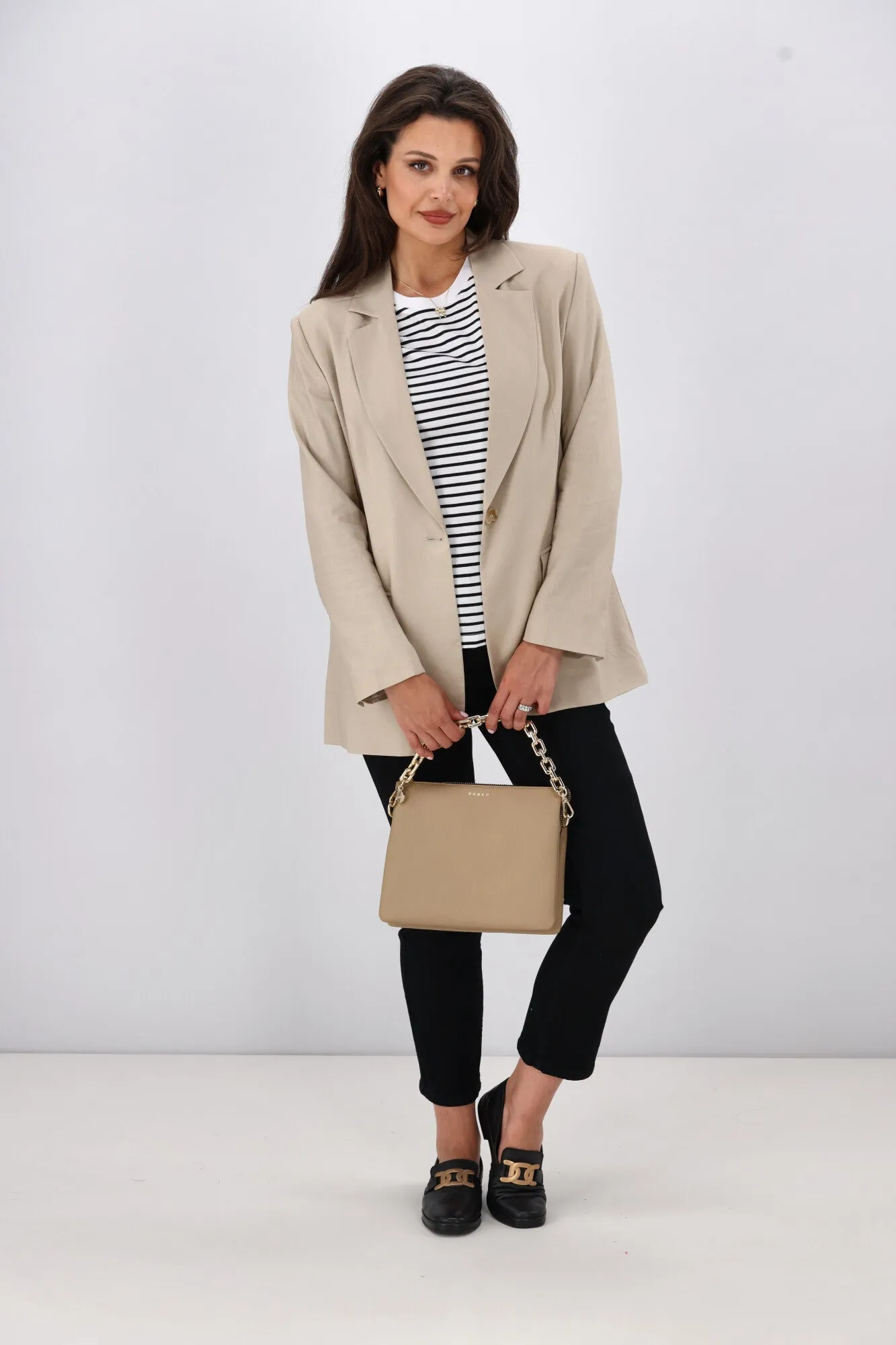 All About Eve Toledo Blazer Bone