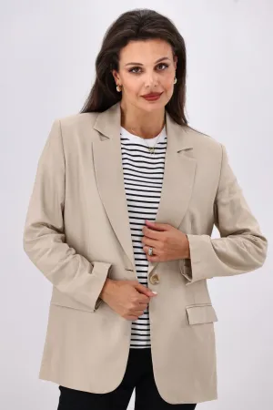 All About Eve Toledo Blazer Bone