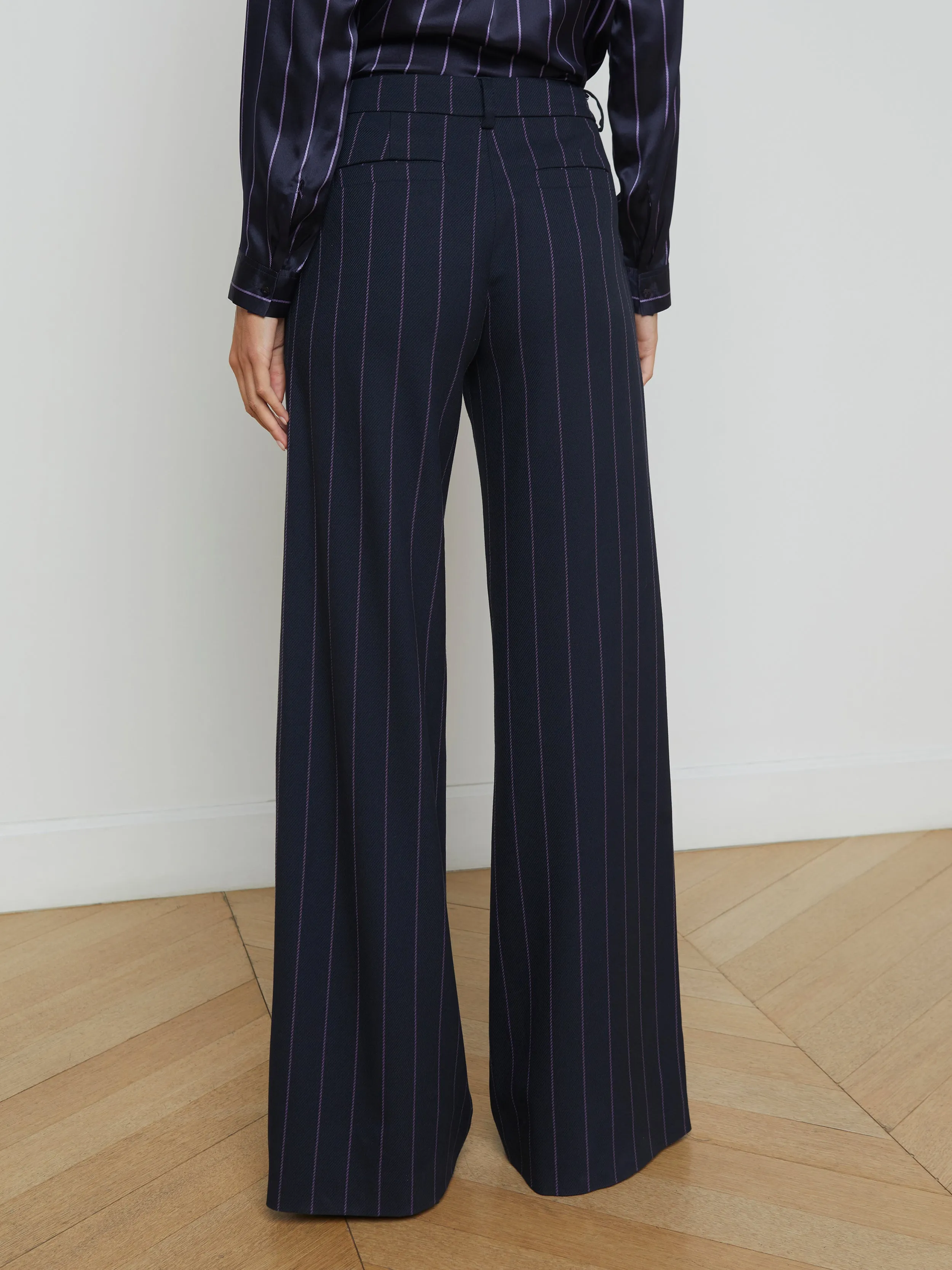 Allanah Pinstriped Trouser