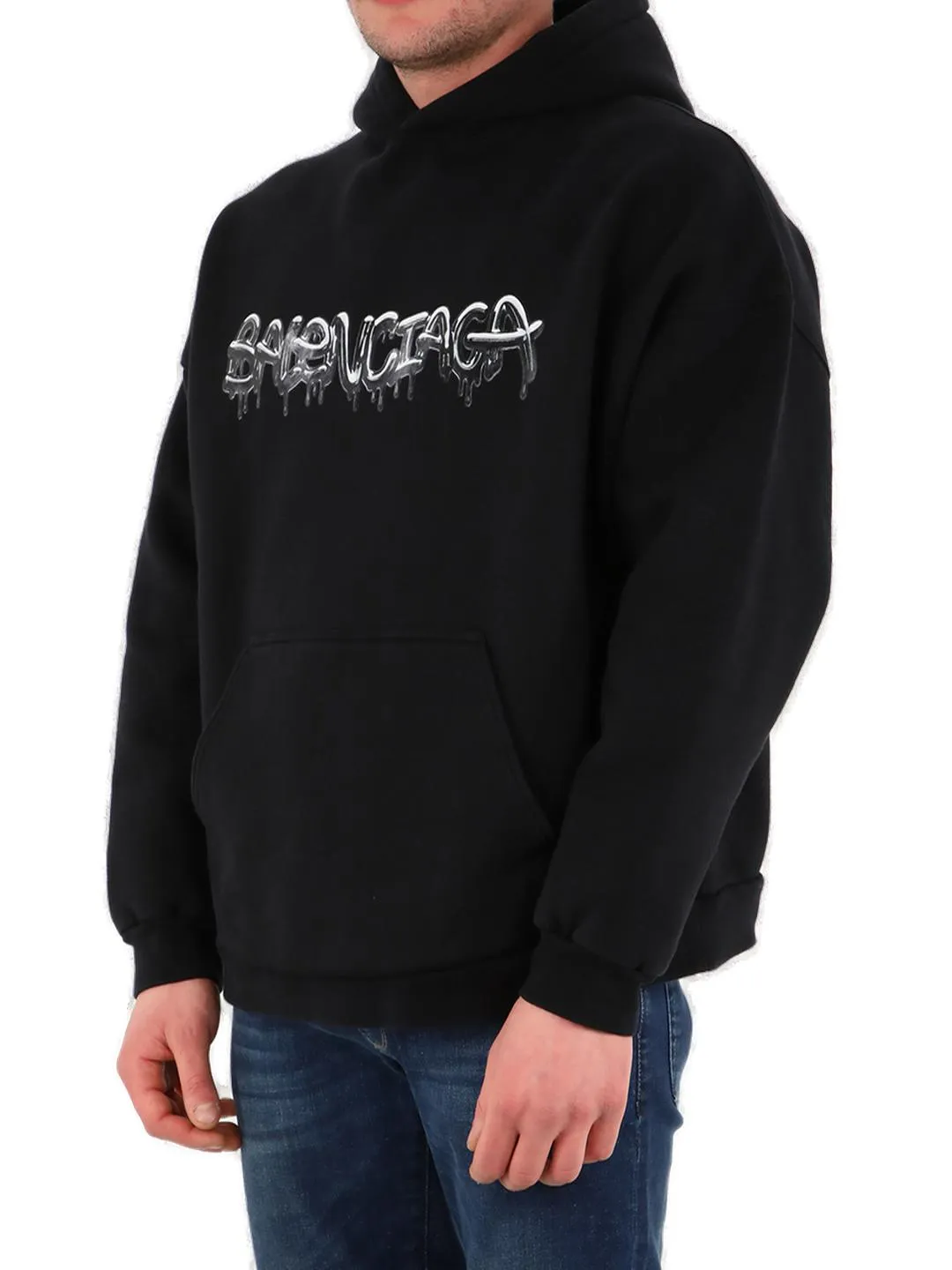 Balenciaga Slime Wide-Fit Hoodie