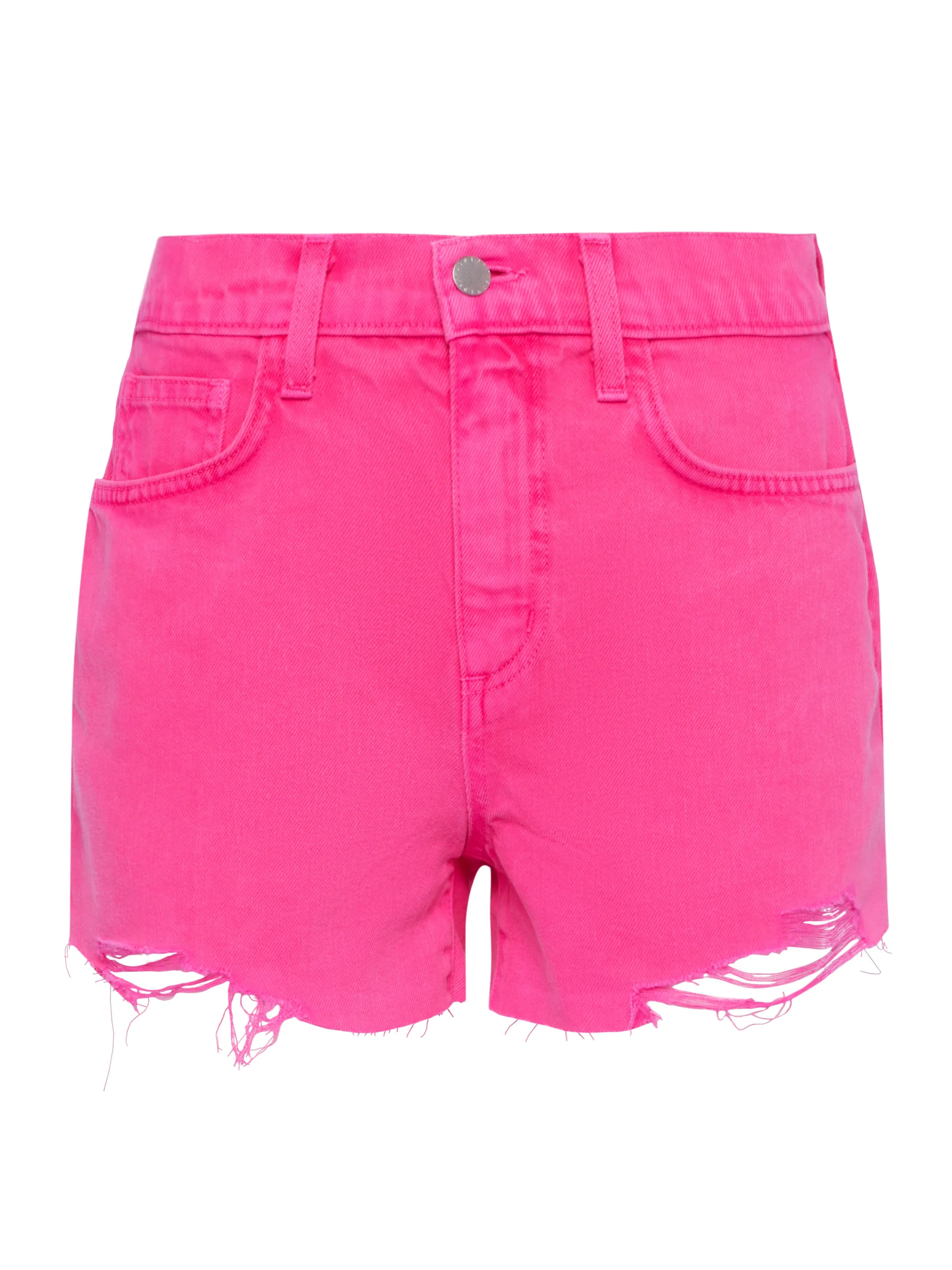Beck Raw-Hem Denim Short