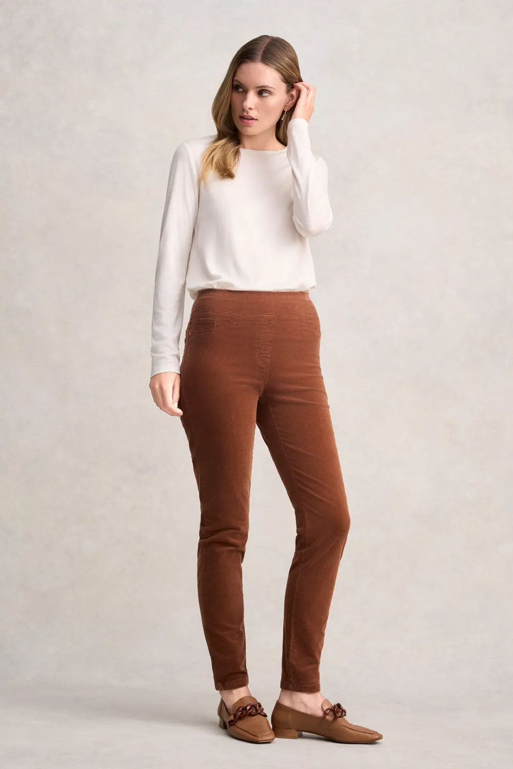 Bengajean® Cord Skinny Leg - Cinnamon