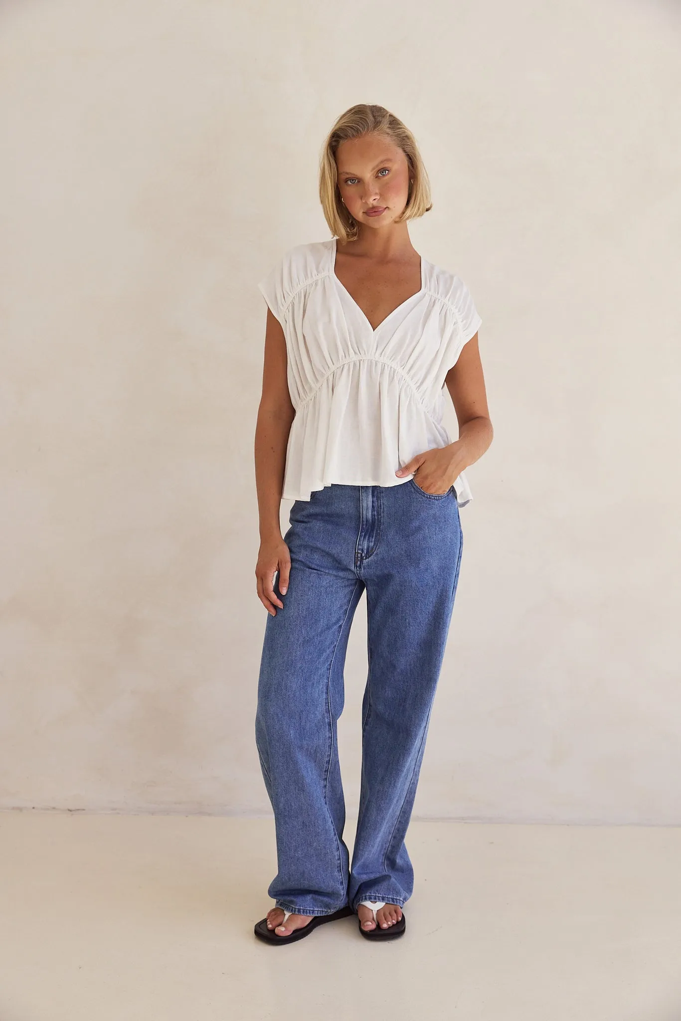 Benita Top (White)