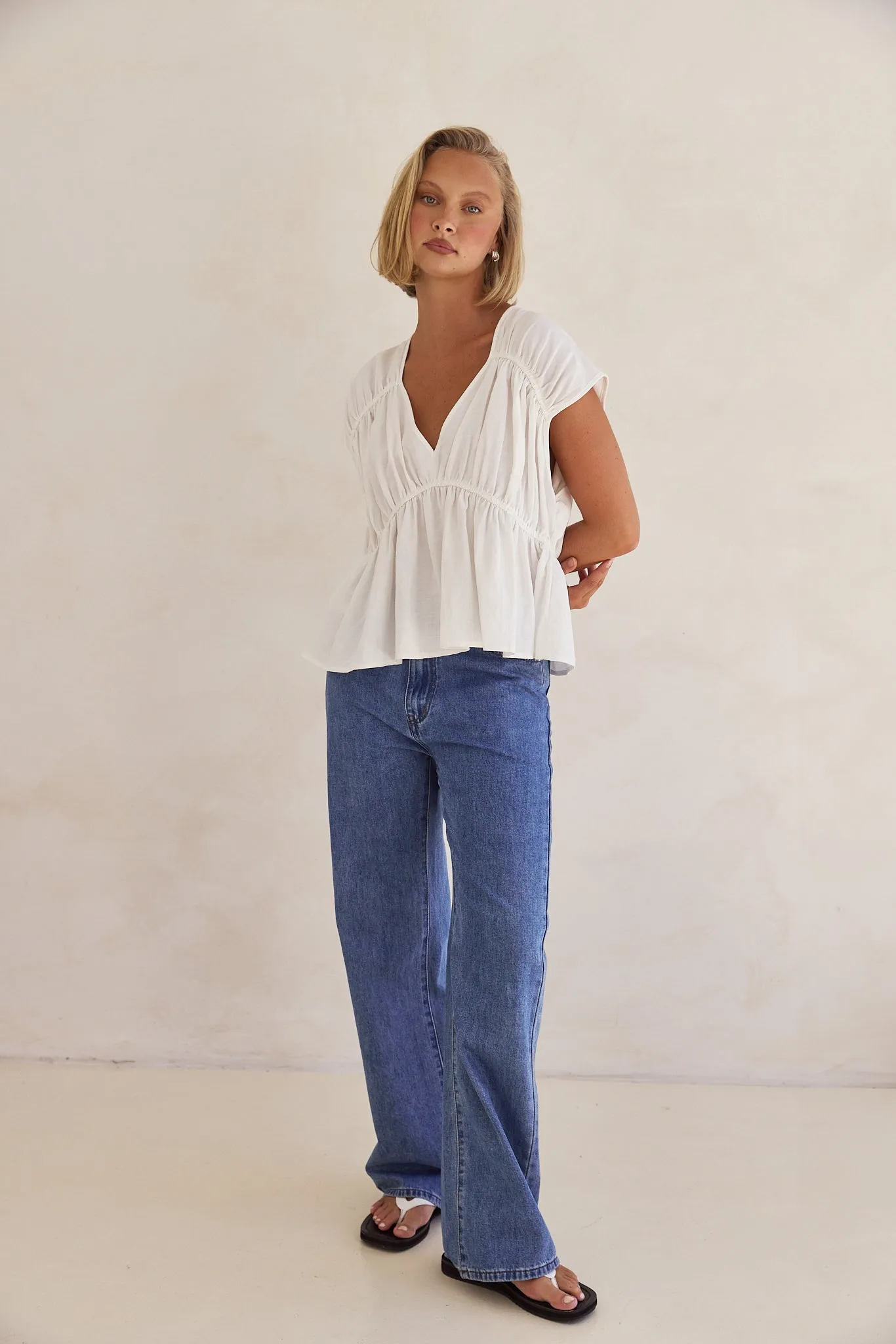 Benita Top (White)
