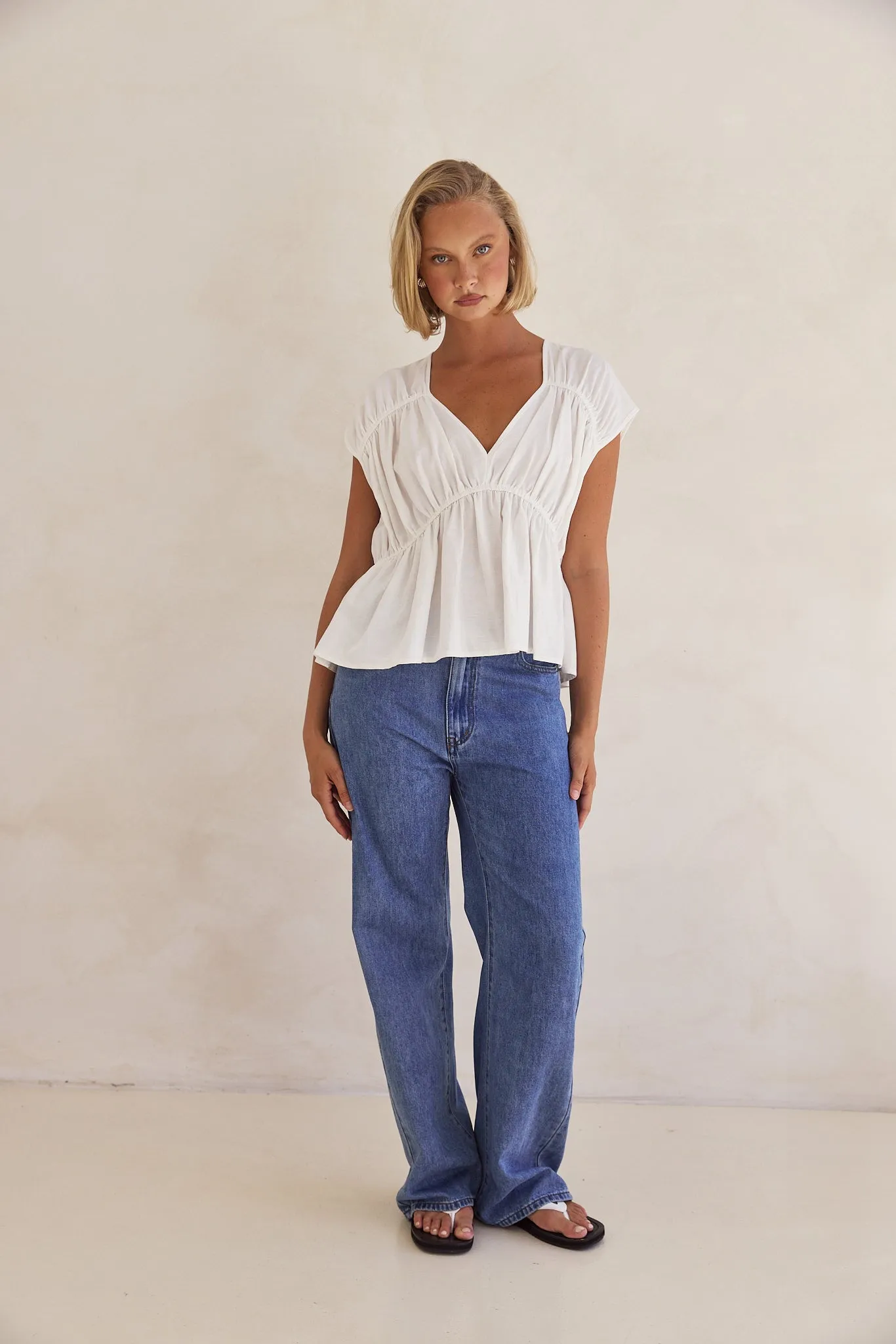 Benita Top (White)