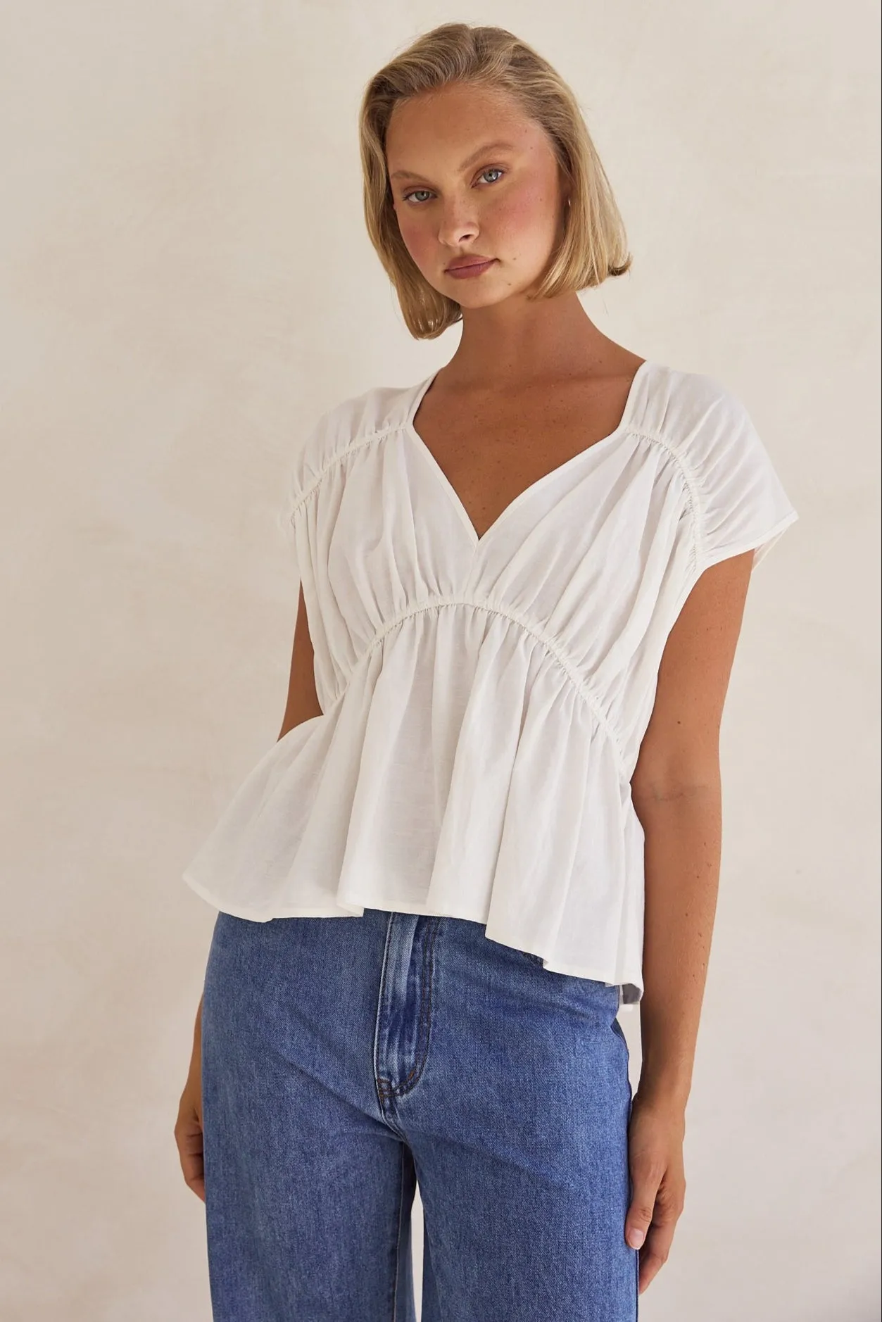 Benita Top (White)