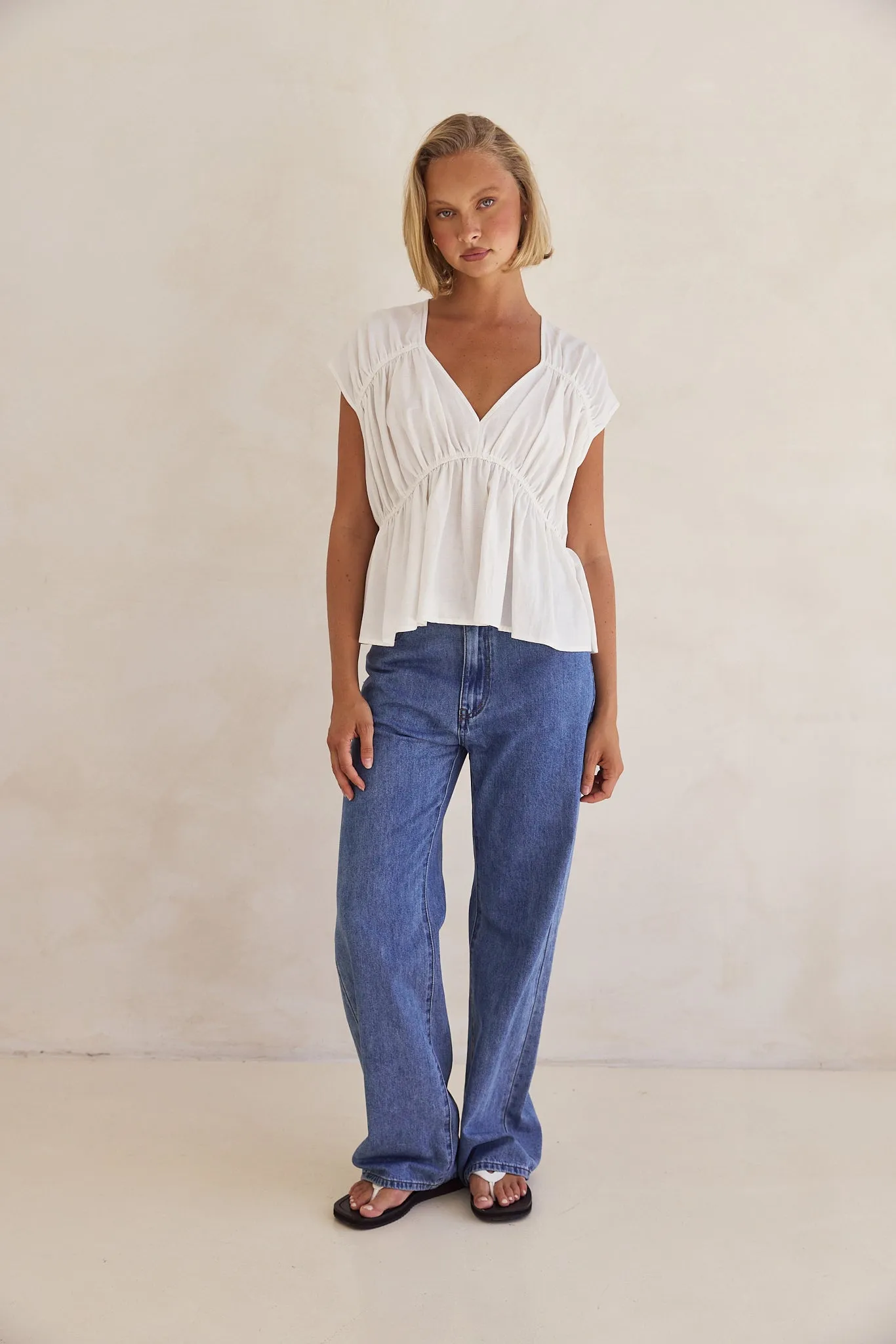 Benita Top (White)