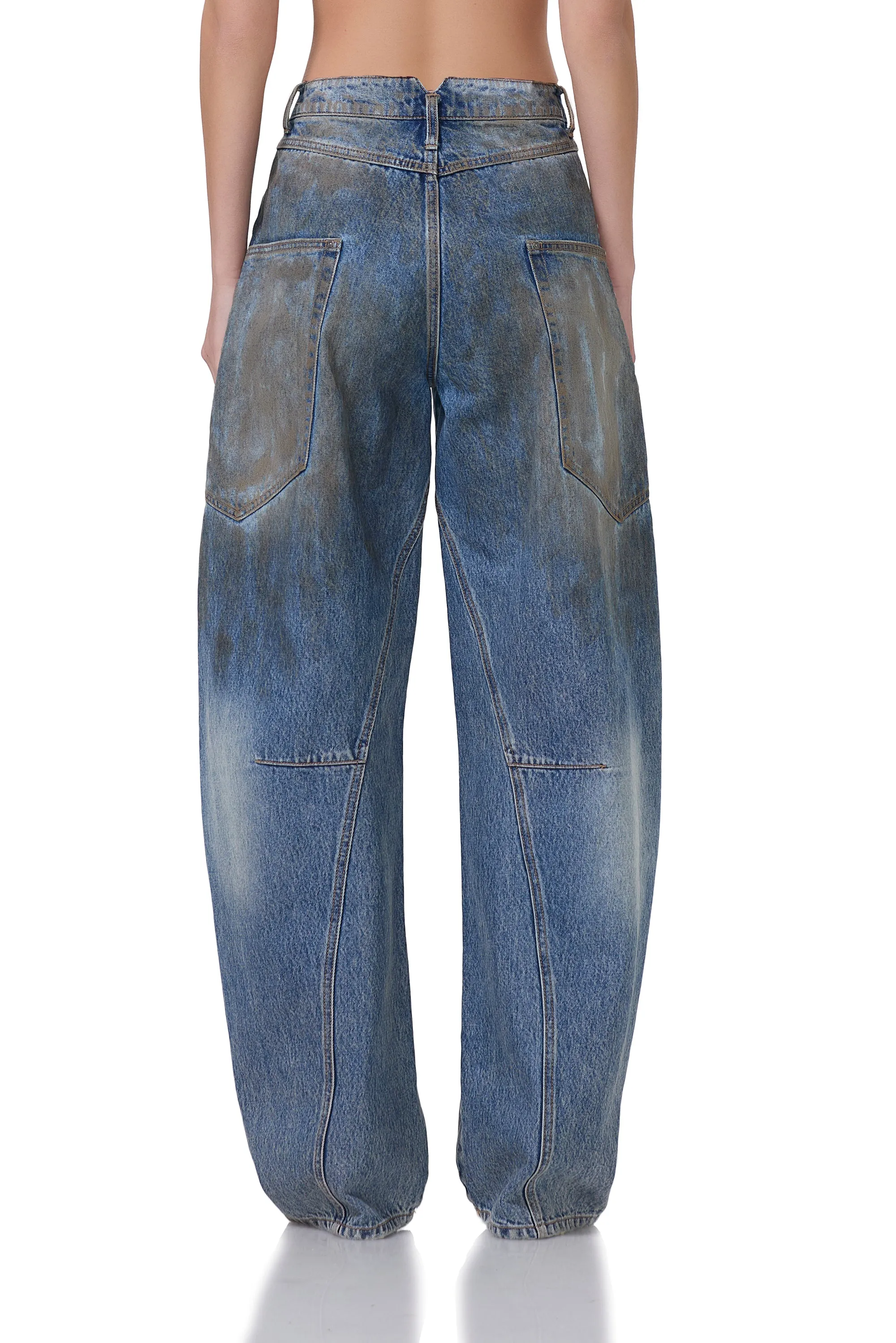 Bexley Barrel Pant - Dusty Tint Wash