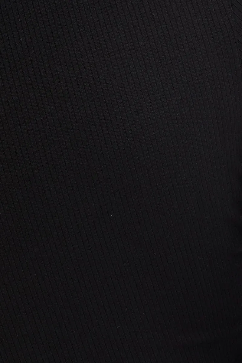Black Bodycon Dress Evening Mini
