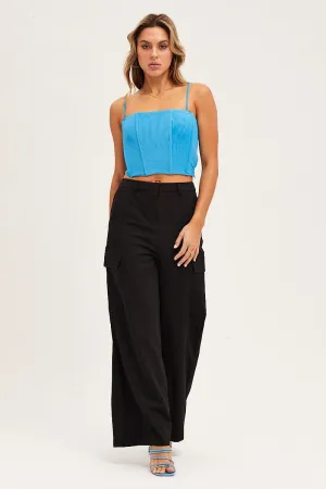 Black Cargo Pant