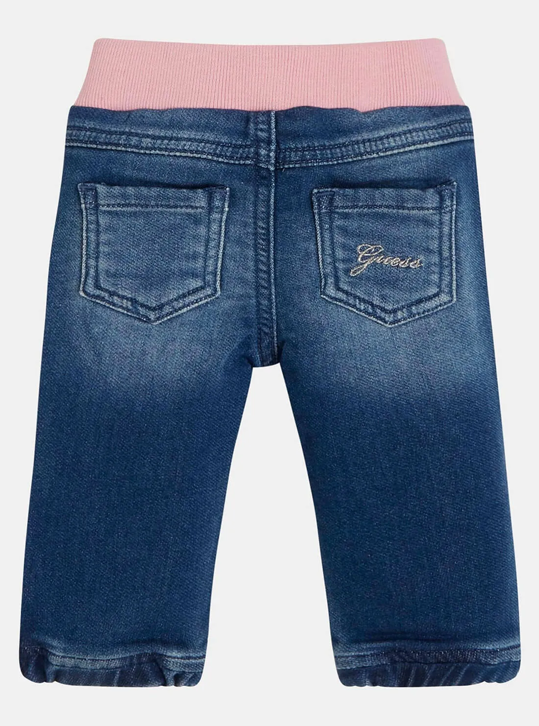 Blue Pull On Pants (0-24m)