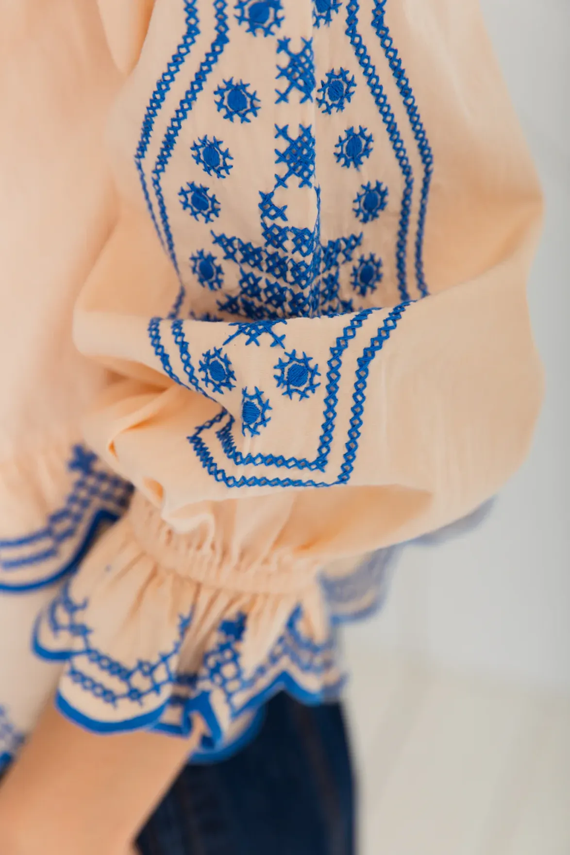Bonté Blandine Pink Sorbet Blouse