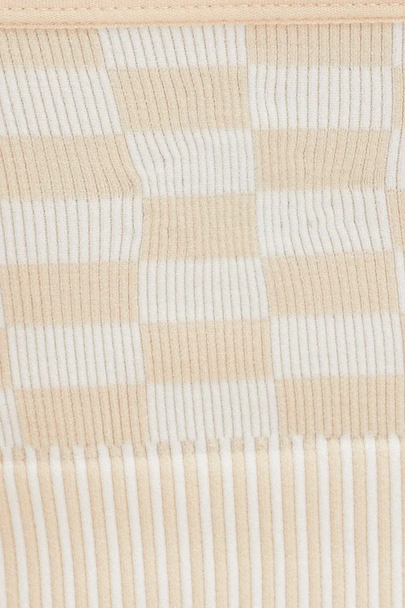 Check Tank Top Seamless