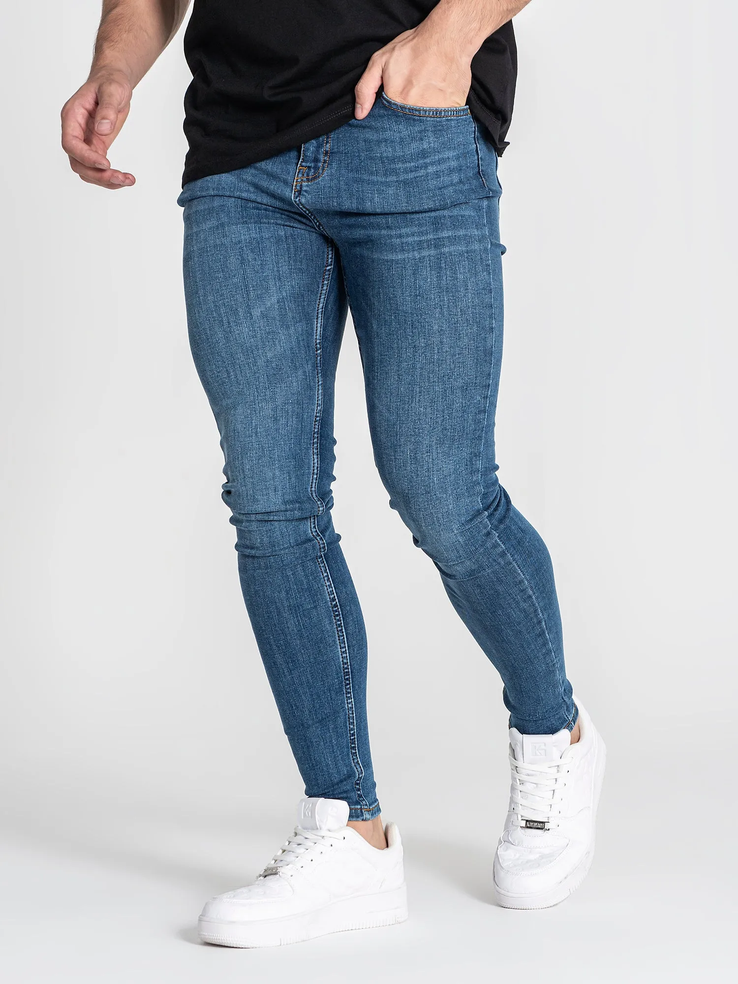 Dark Blue Core Skinny Jeans