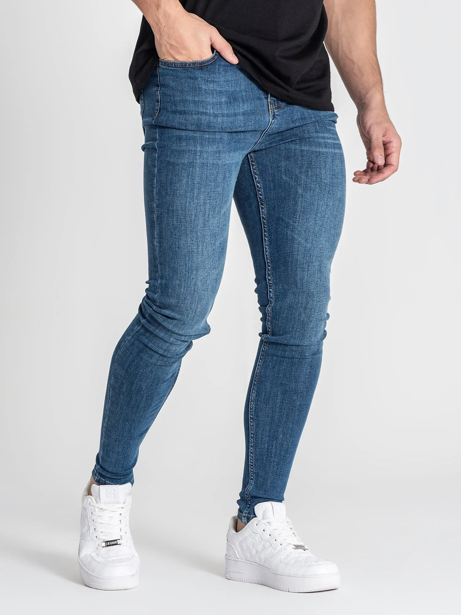 Dark Blue Core Skinny Jeans