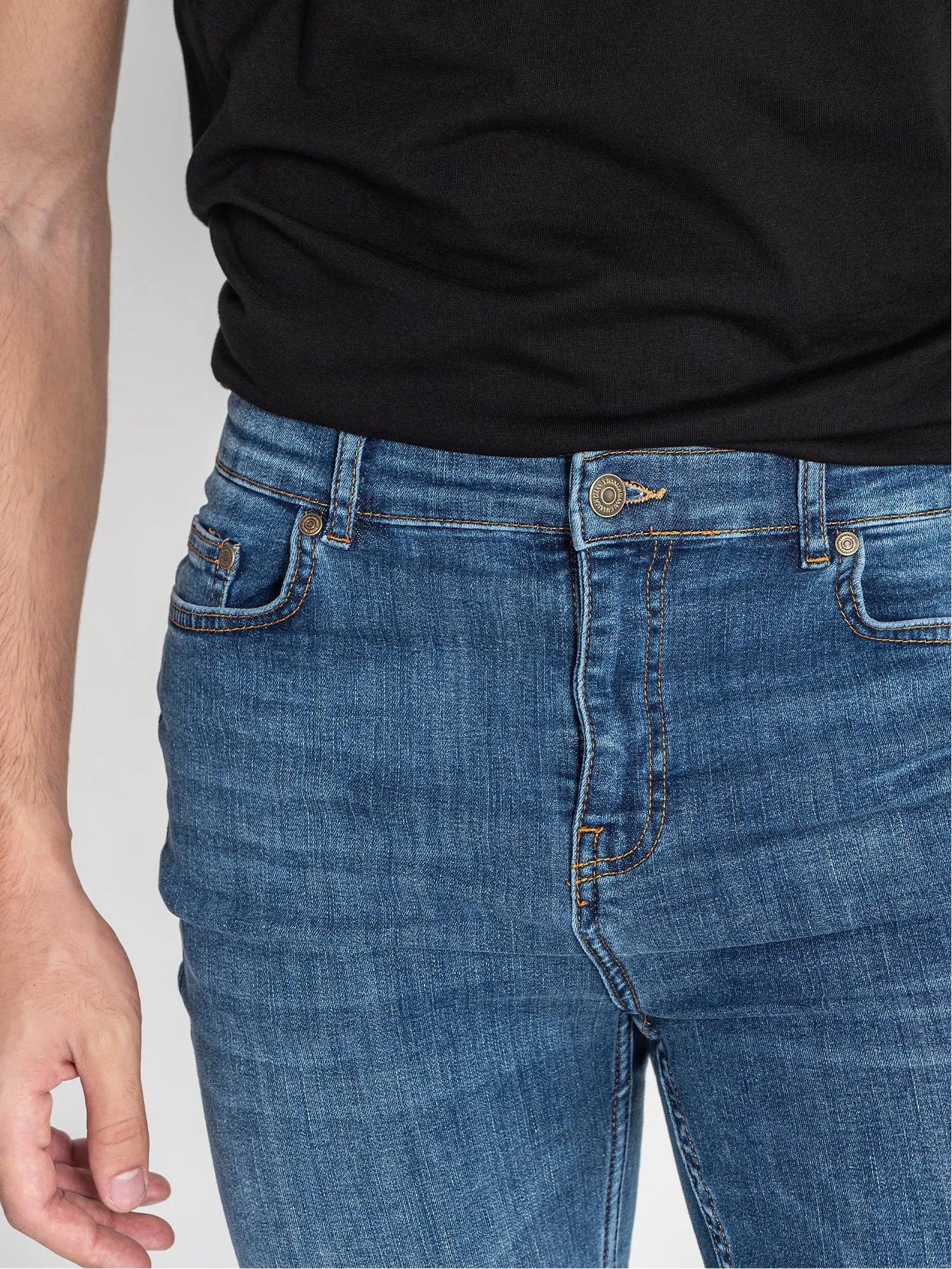 Dark Blue Core Skinny Jeans