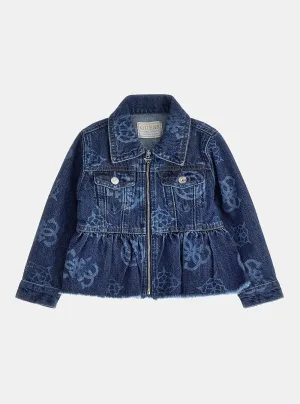 Denim Long Sleeve Jacket (2-7)