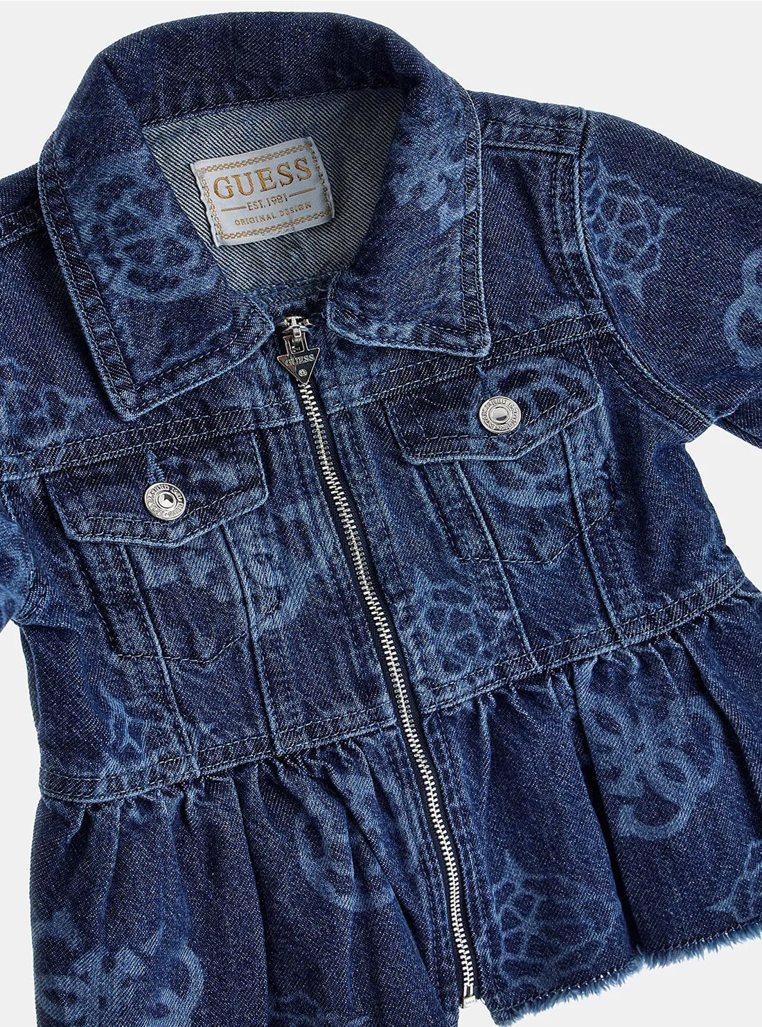 Denim Long Sleeve Jacket (2-7)