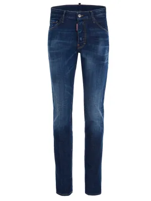 Dsquared2 Faded Effect Skinny Jeans