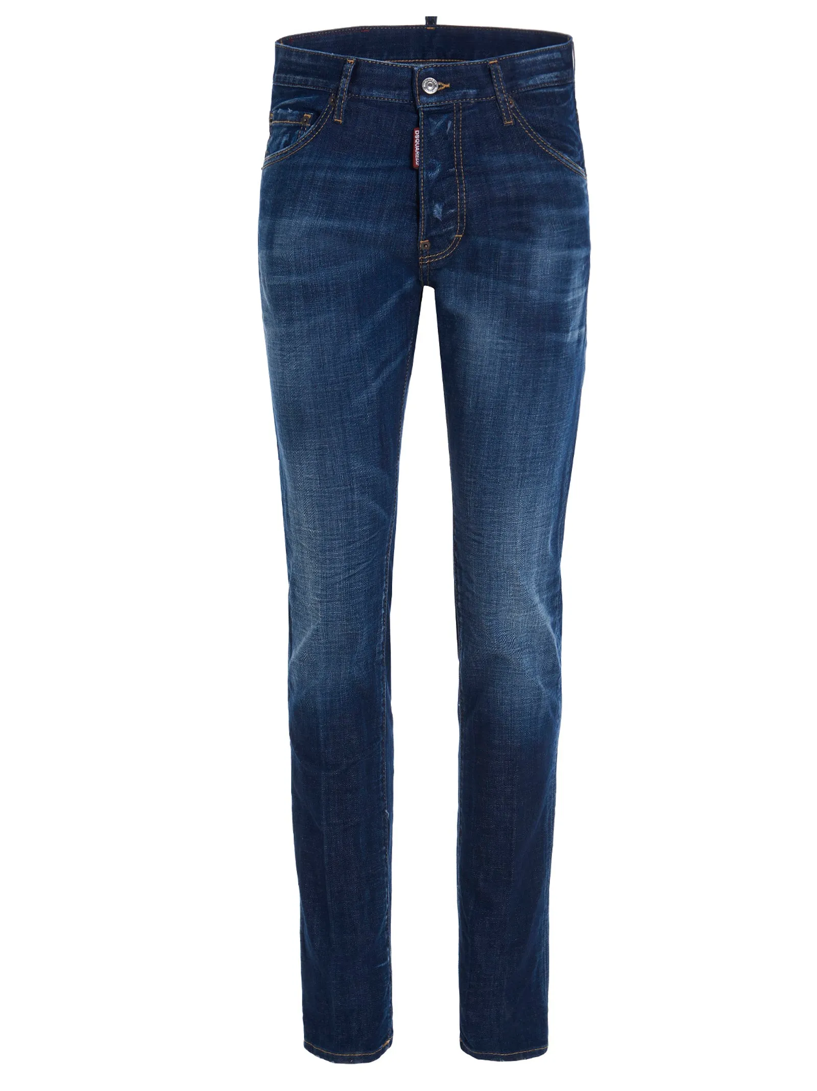 Dsquared2 Faded Effect Skinny Jeans