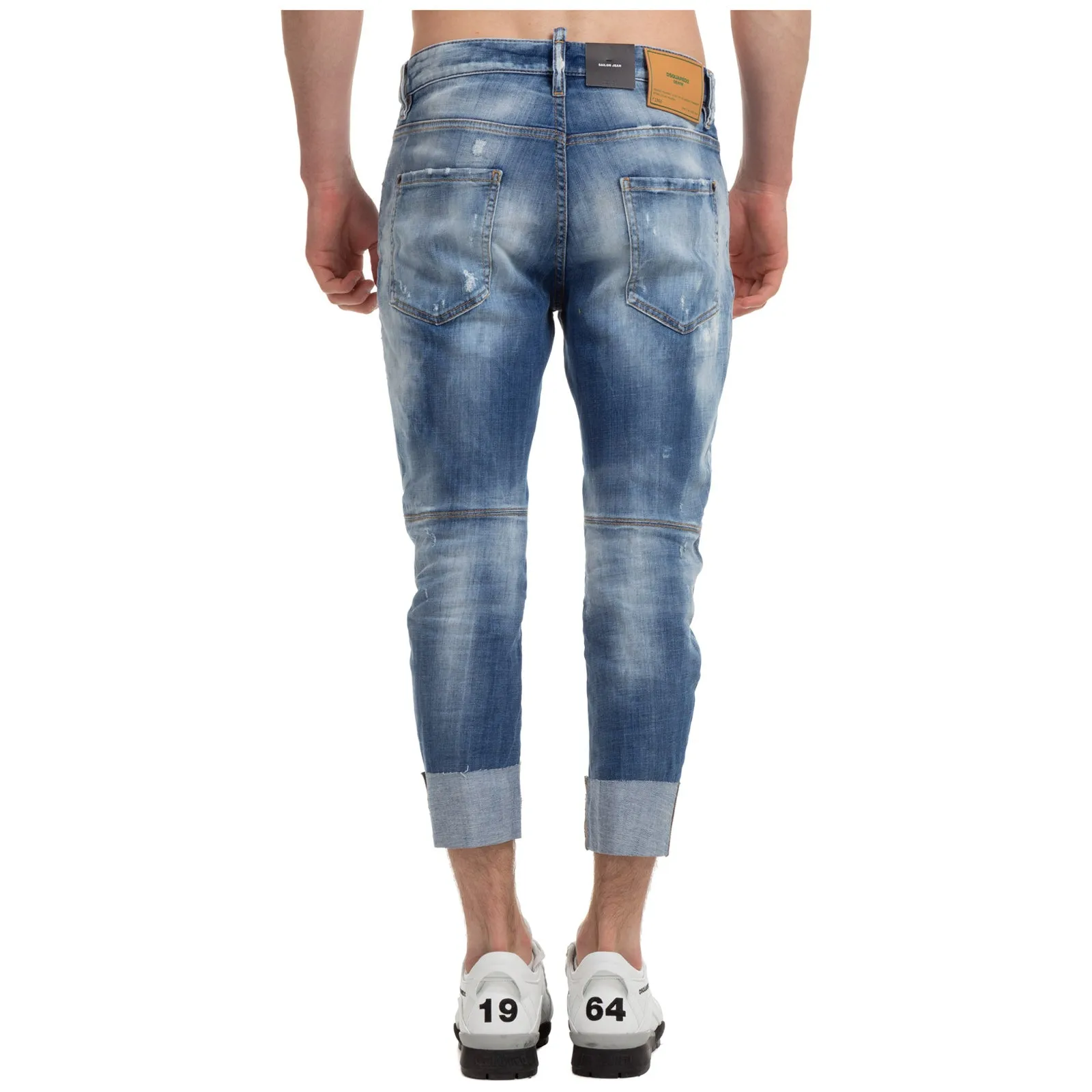 Dsquared2 Sailor-Fit Cropped Jeans