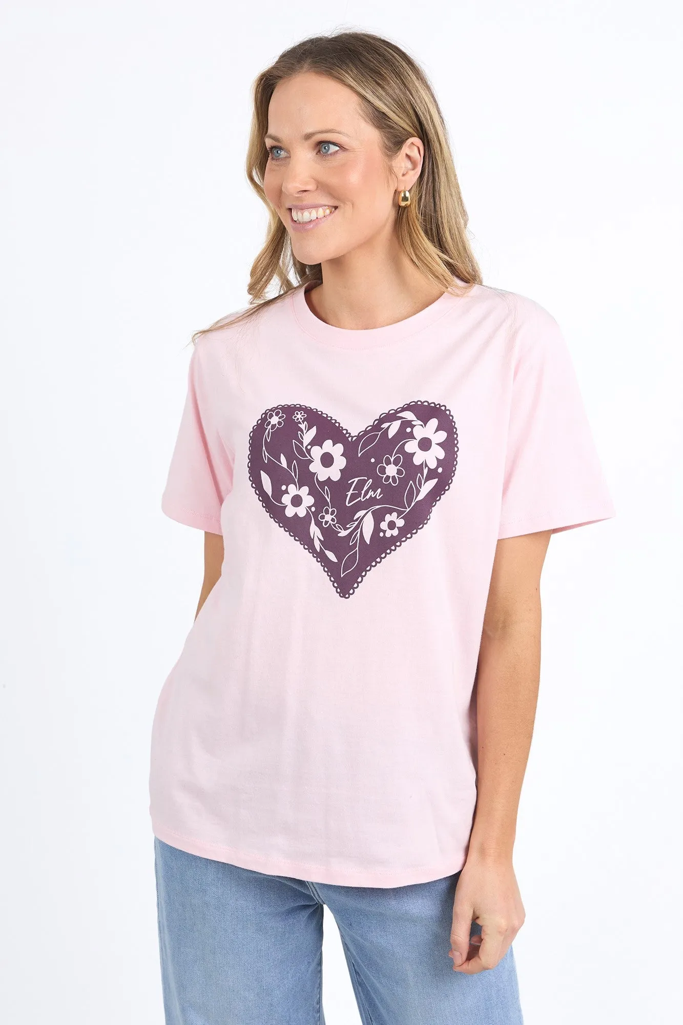 Elm Soul Tee Soft Pink