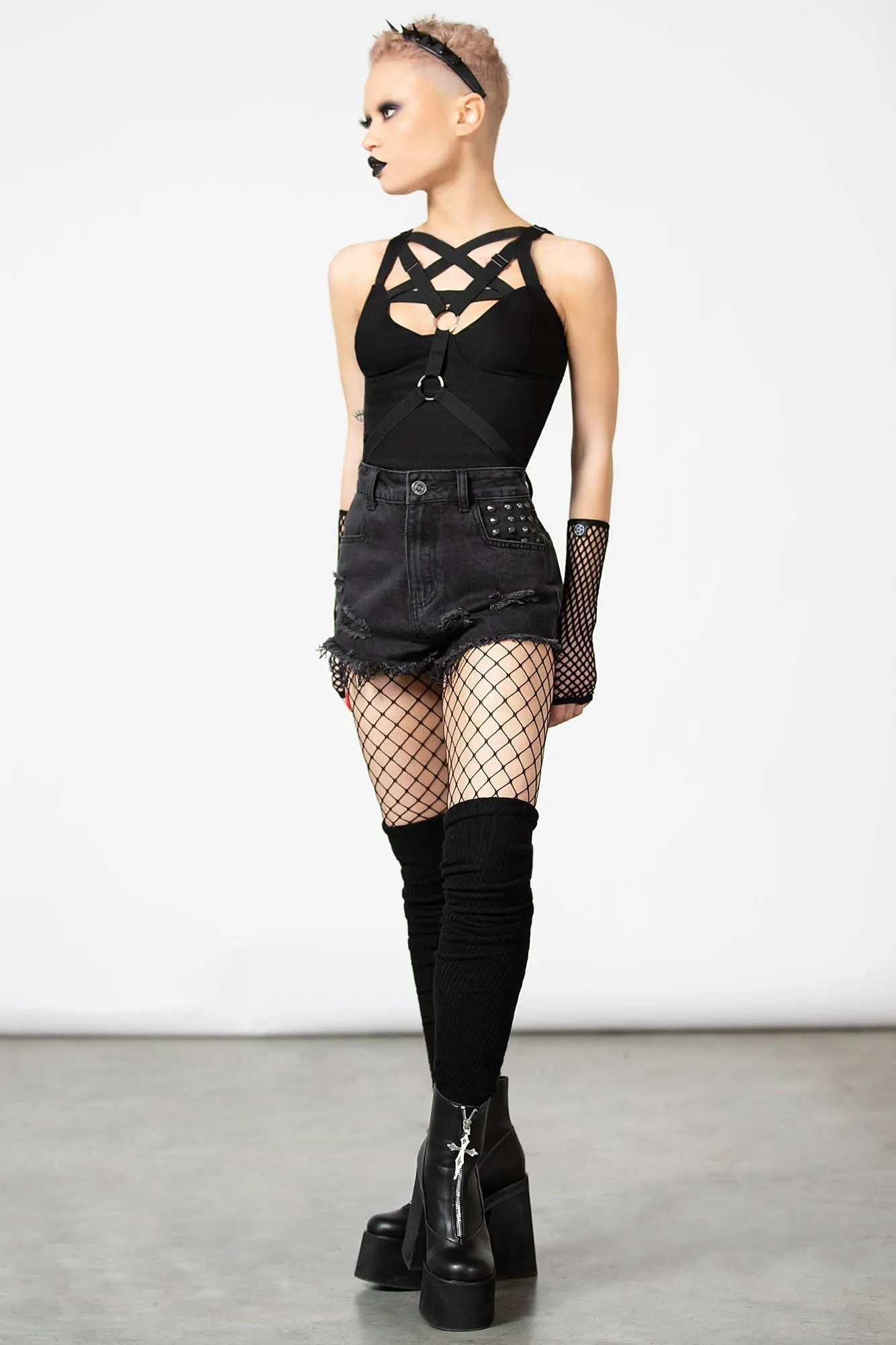 Freya Denim Shorts [ASH] - Resurrect