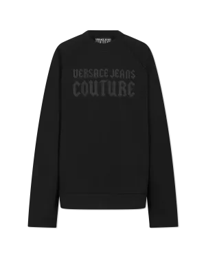 Gothic Logo Relax-Fit Sweatshirt