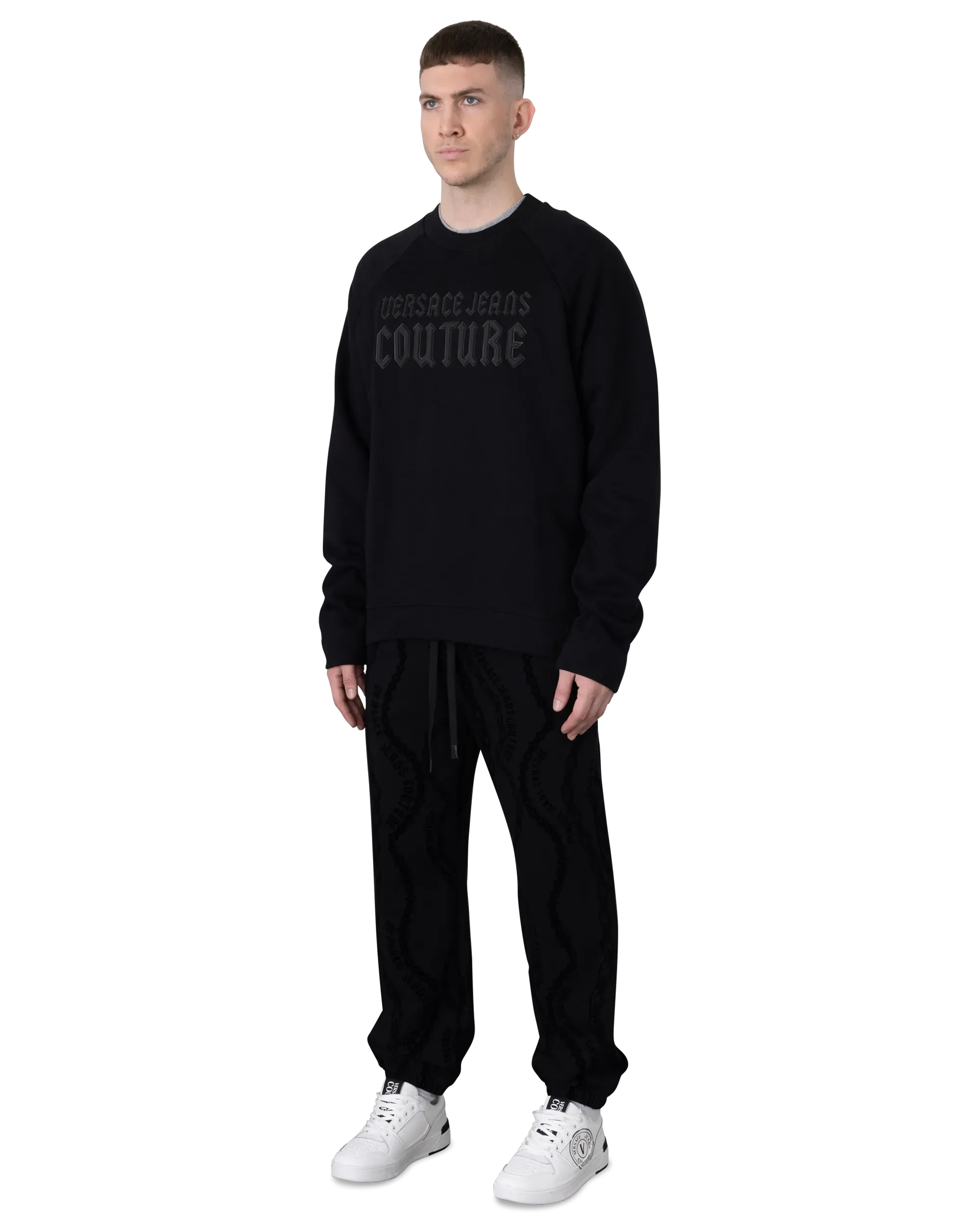 Gothic Logo Relax-Fit Sweatshirt