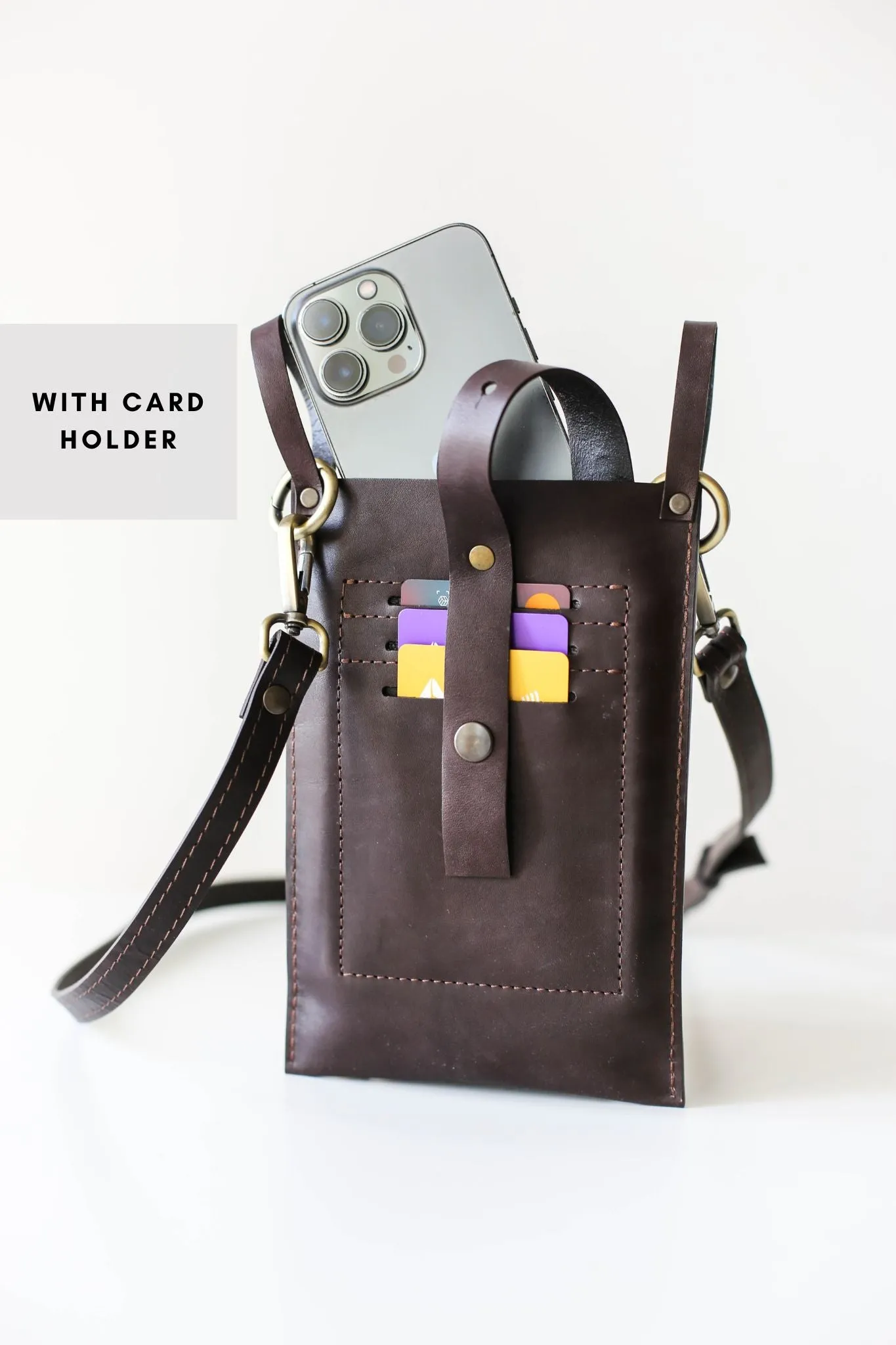 Grizzly Leather Phone Bag