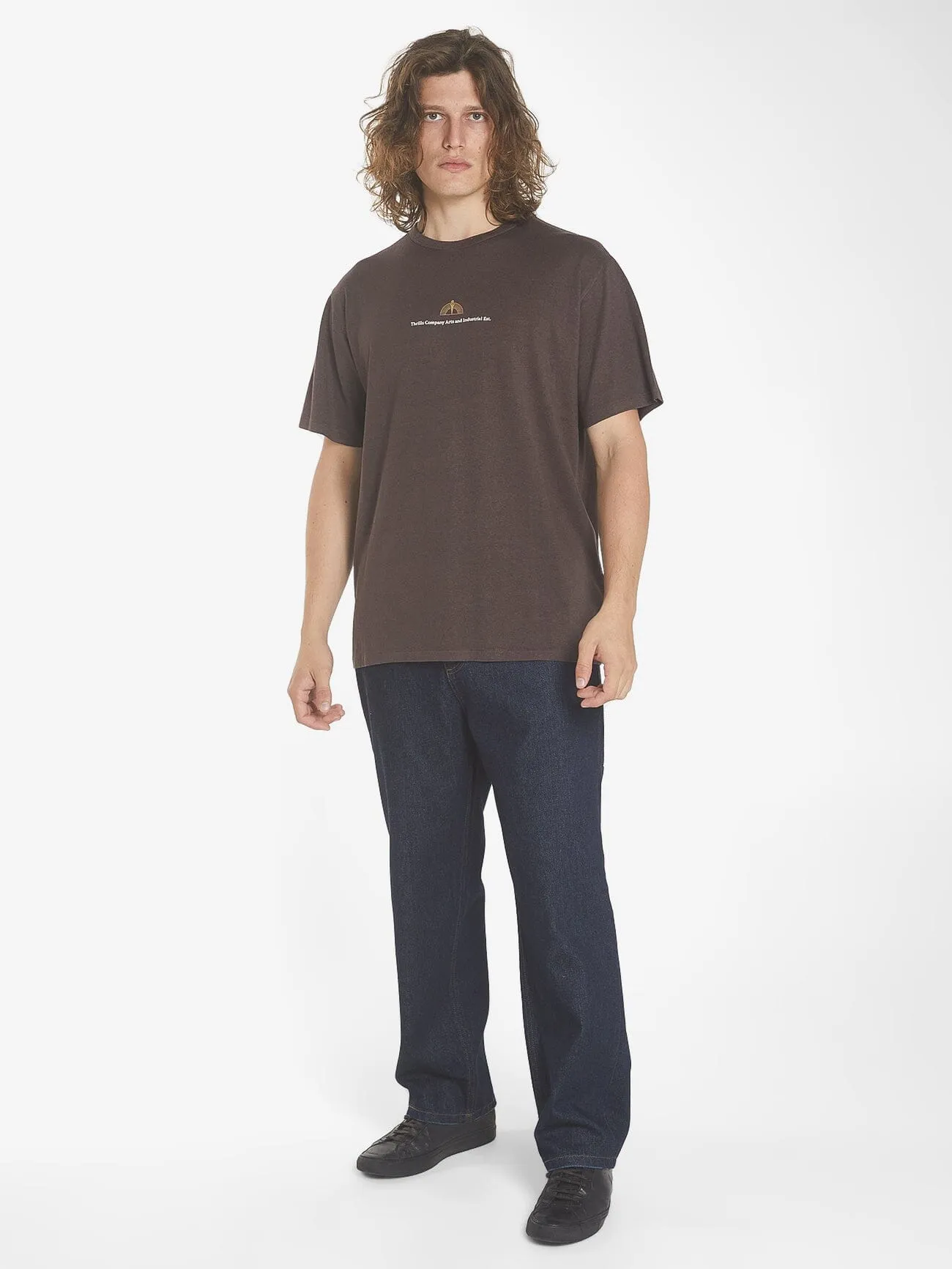 Hemp Imperial Merch Fit Tee - Black Coffee