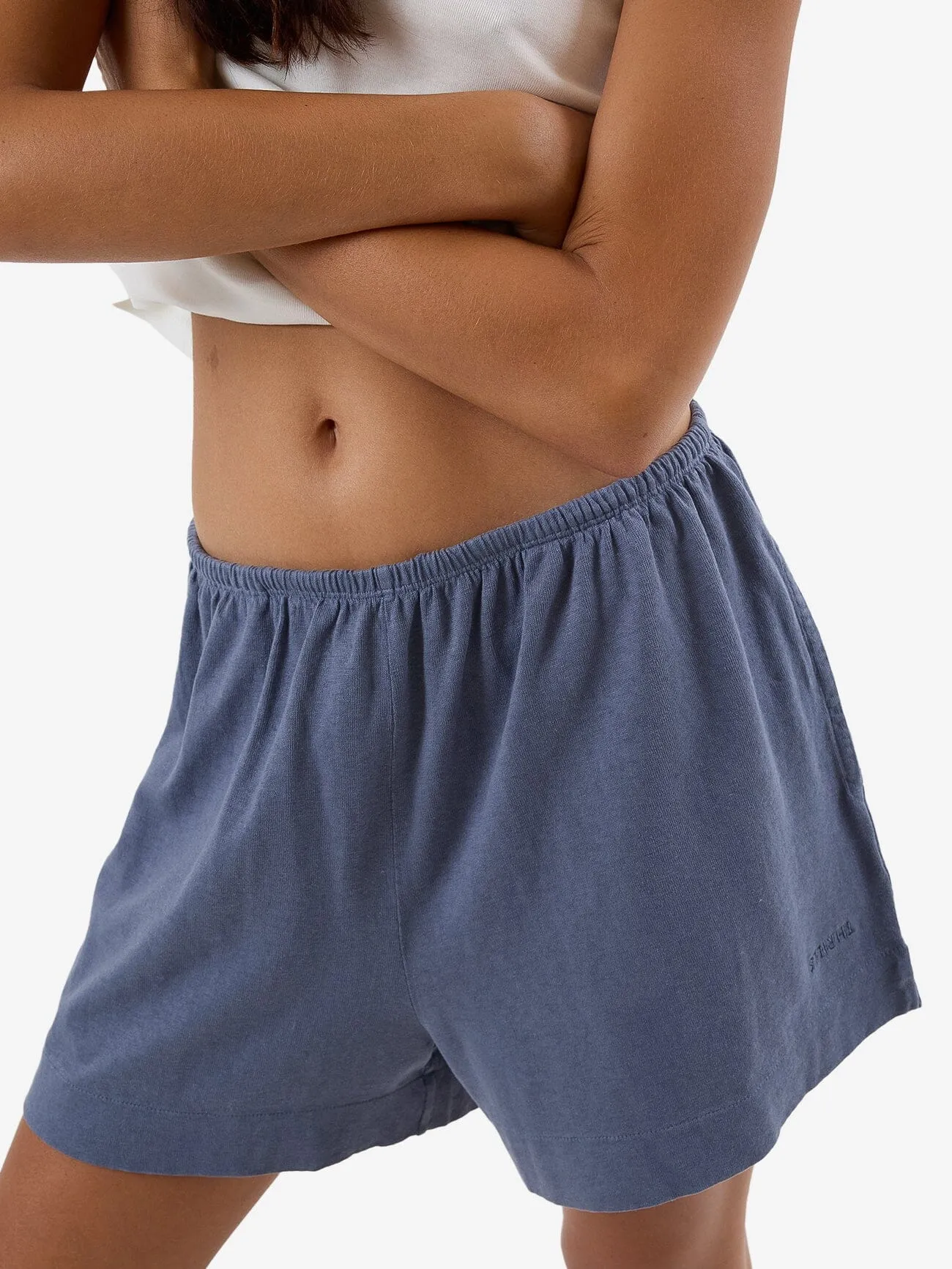 Hemp Relax Short - Folkstone Grey
