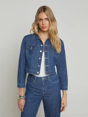 Koda Cropped Denim Jacket