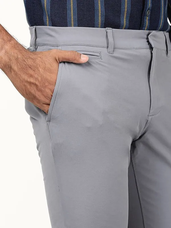Men Urban Fit Cotton Blend Trouser
