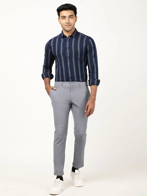 Men Urban Fit Cotton Blend Trouser
