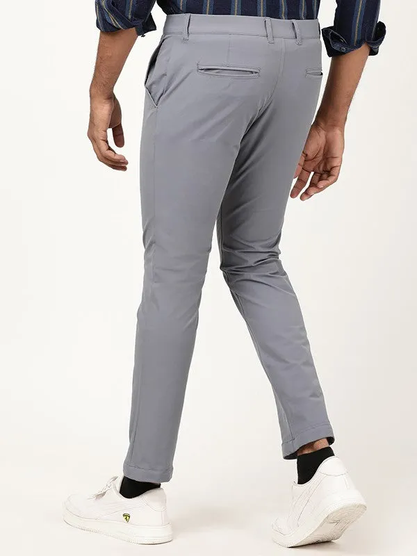 Men Urban Fit Cotton Blend Trouser