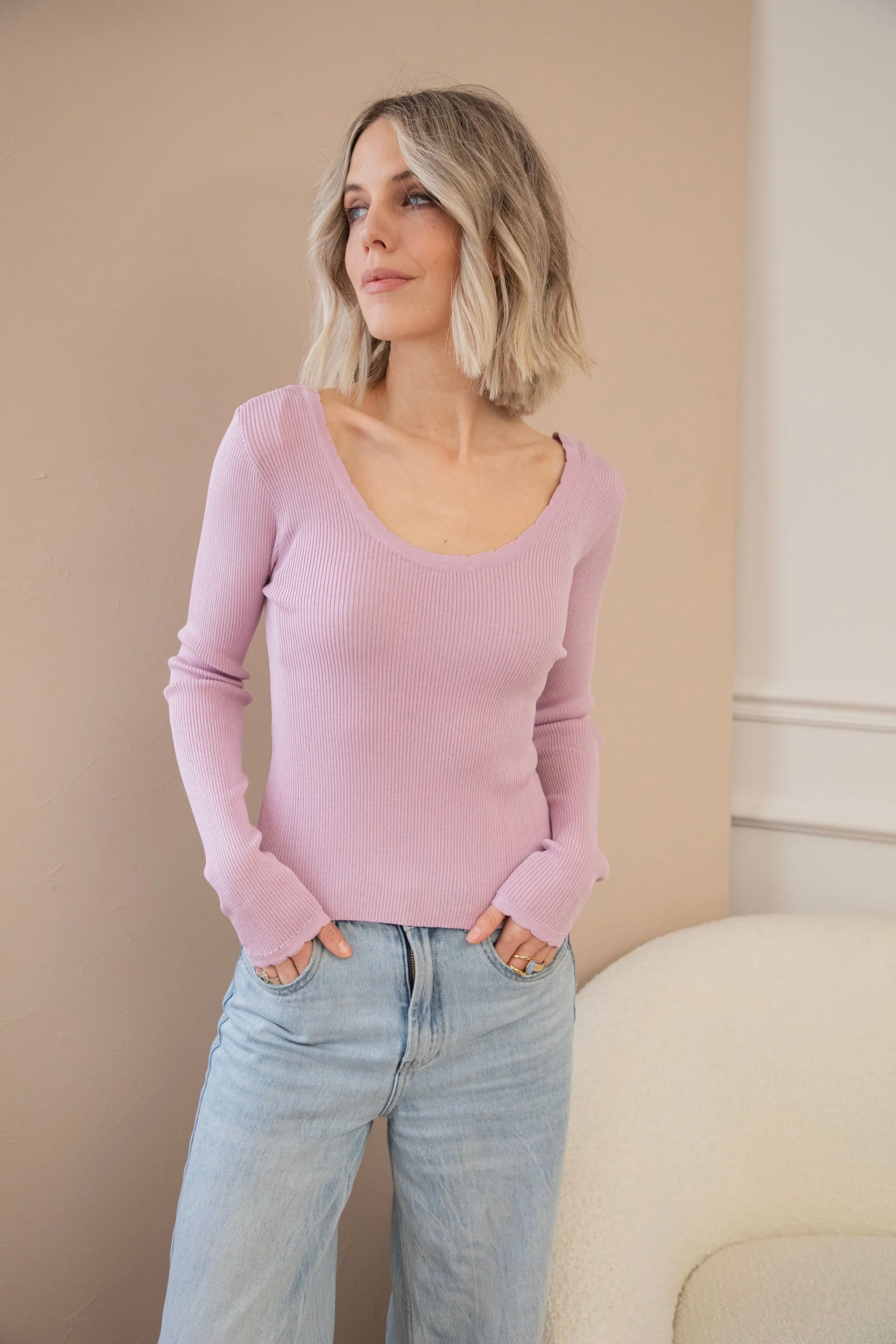 Mira Mauve - Longsleeve