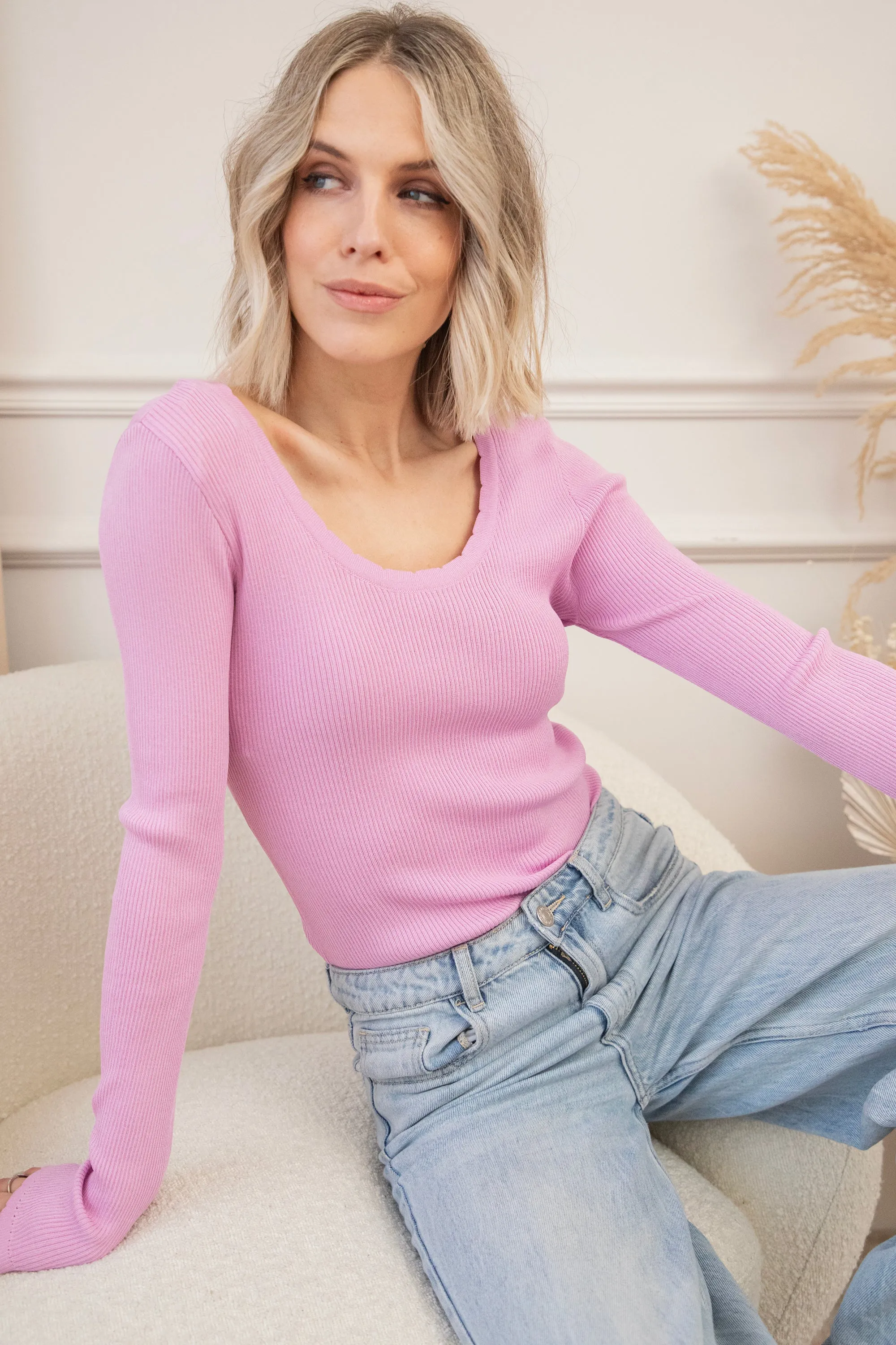 Mira Pink - Longsleeve