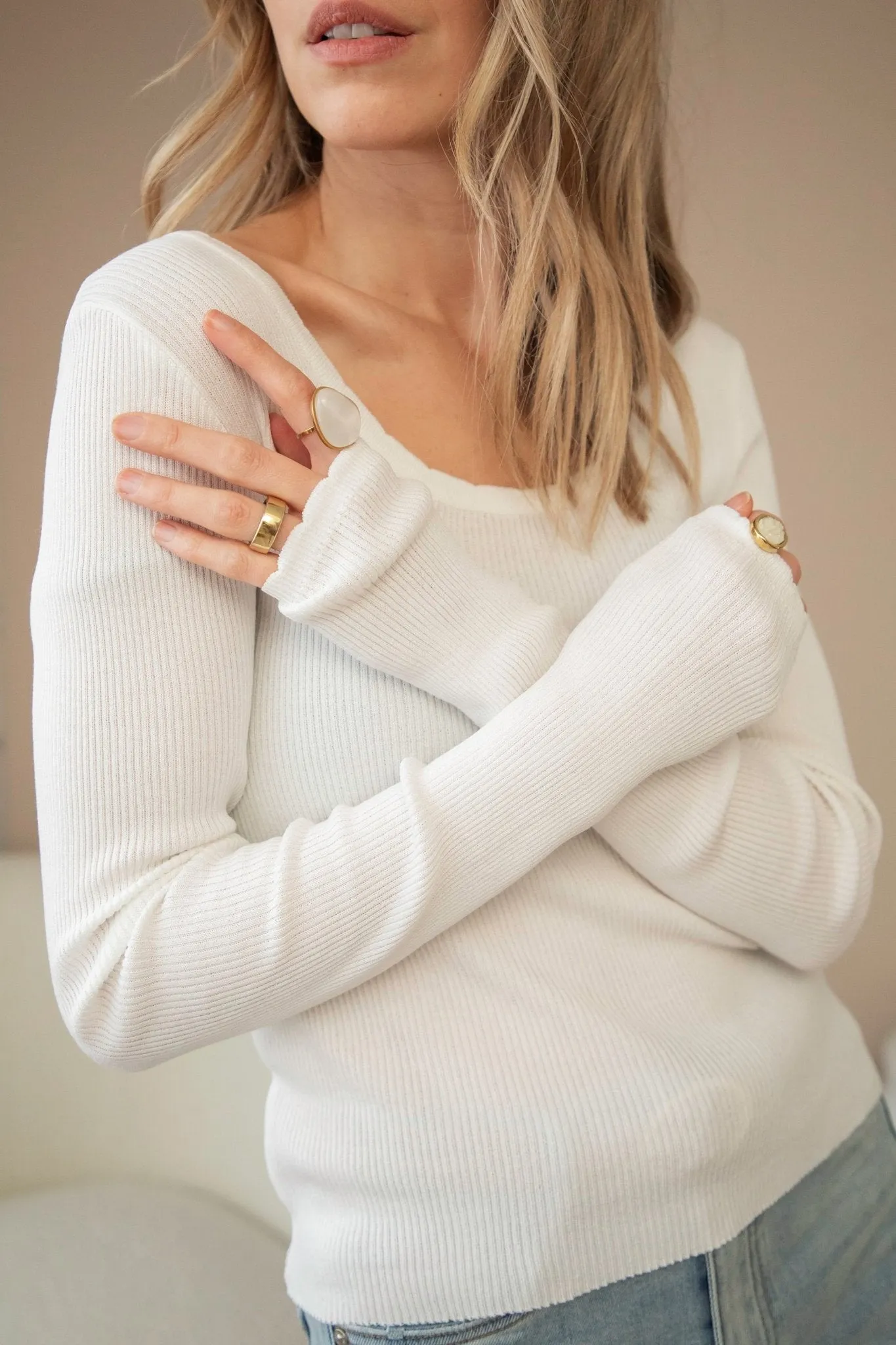 Mira White - Longsleeve