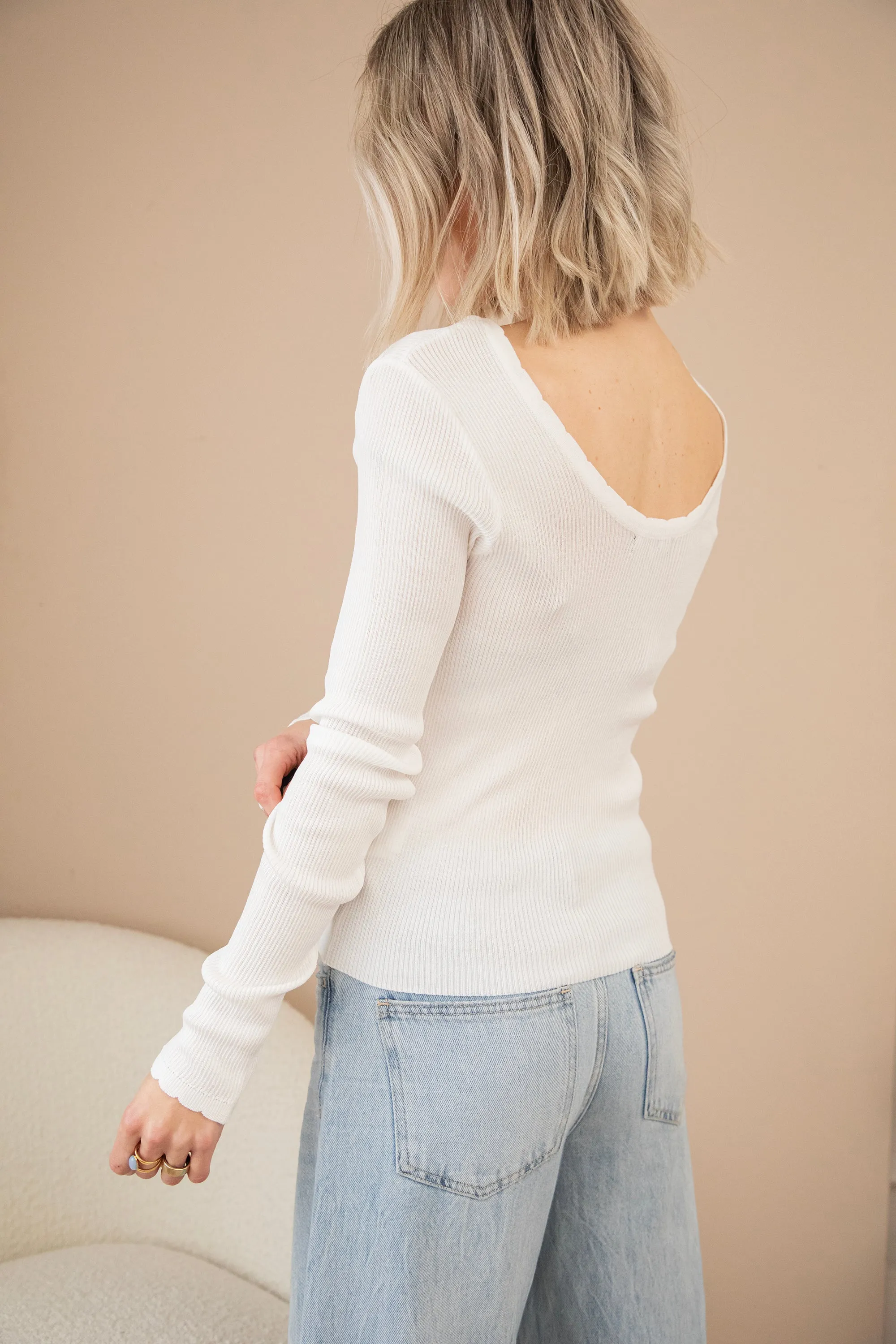 Mira White - Longsleeve