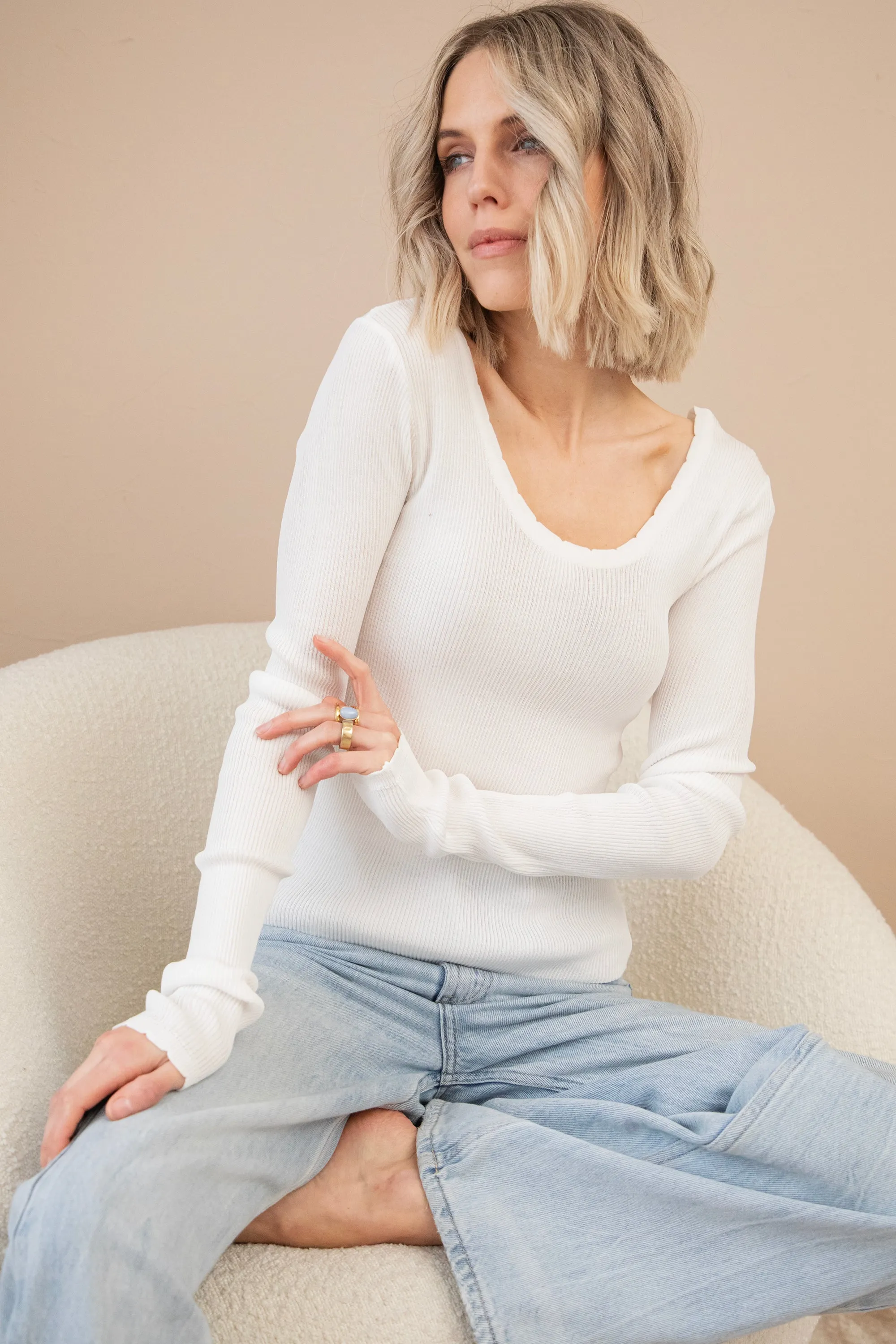 Mira White - Longsleeve