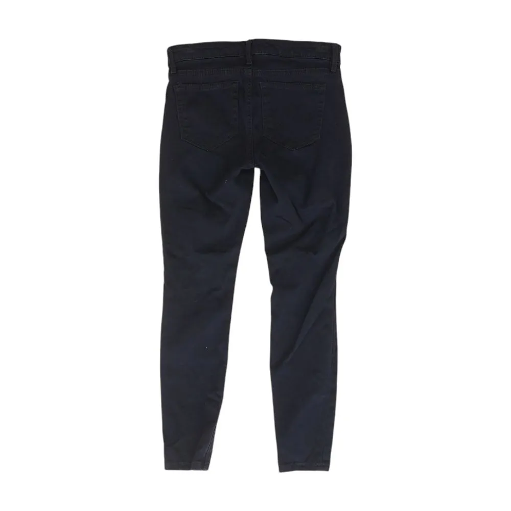 Navy Solid Chino Pants